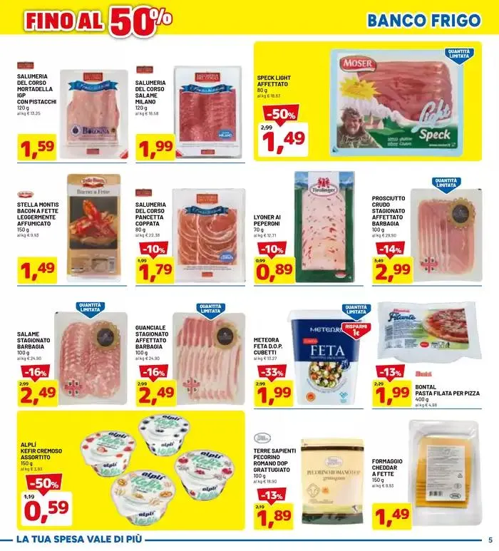 Sconti fino al 50% da 17 marzo a 26 marzo di 2025 - Pagina del volantino 5