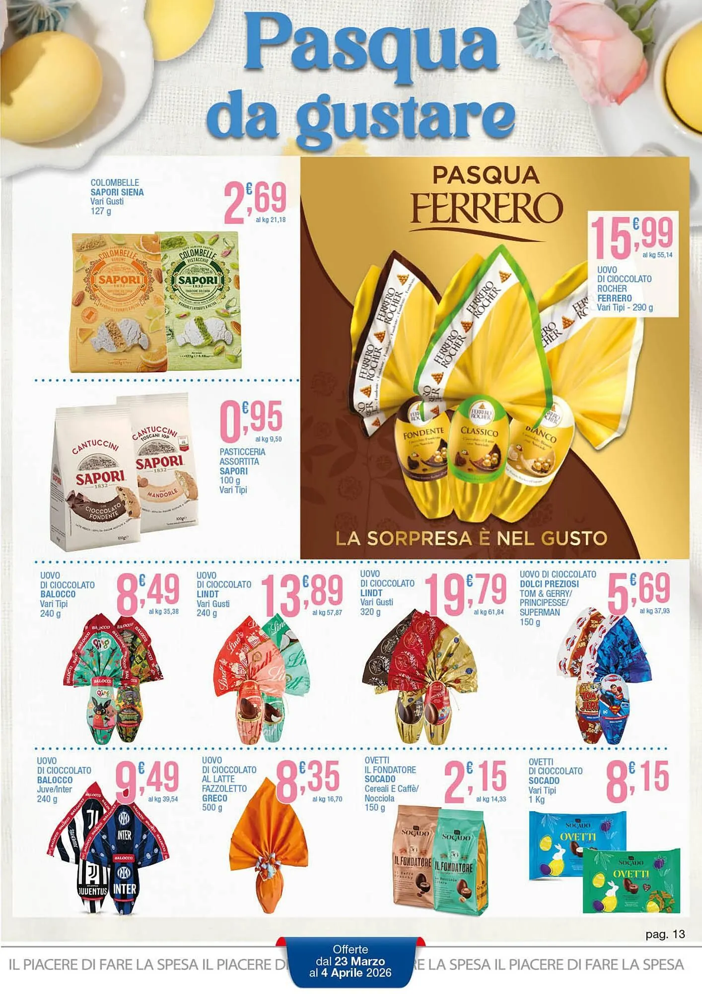 Volantino Sidis da 23 marzo a 4 aprile di 2026 - Pagina del volantino 13