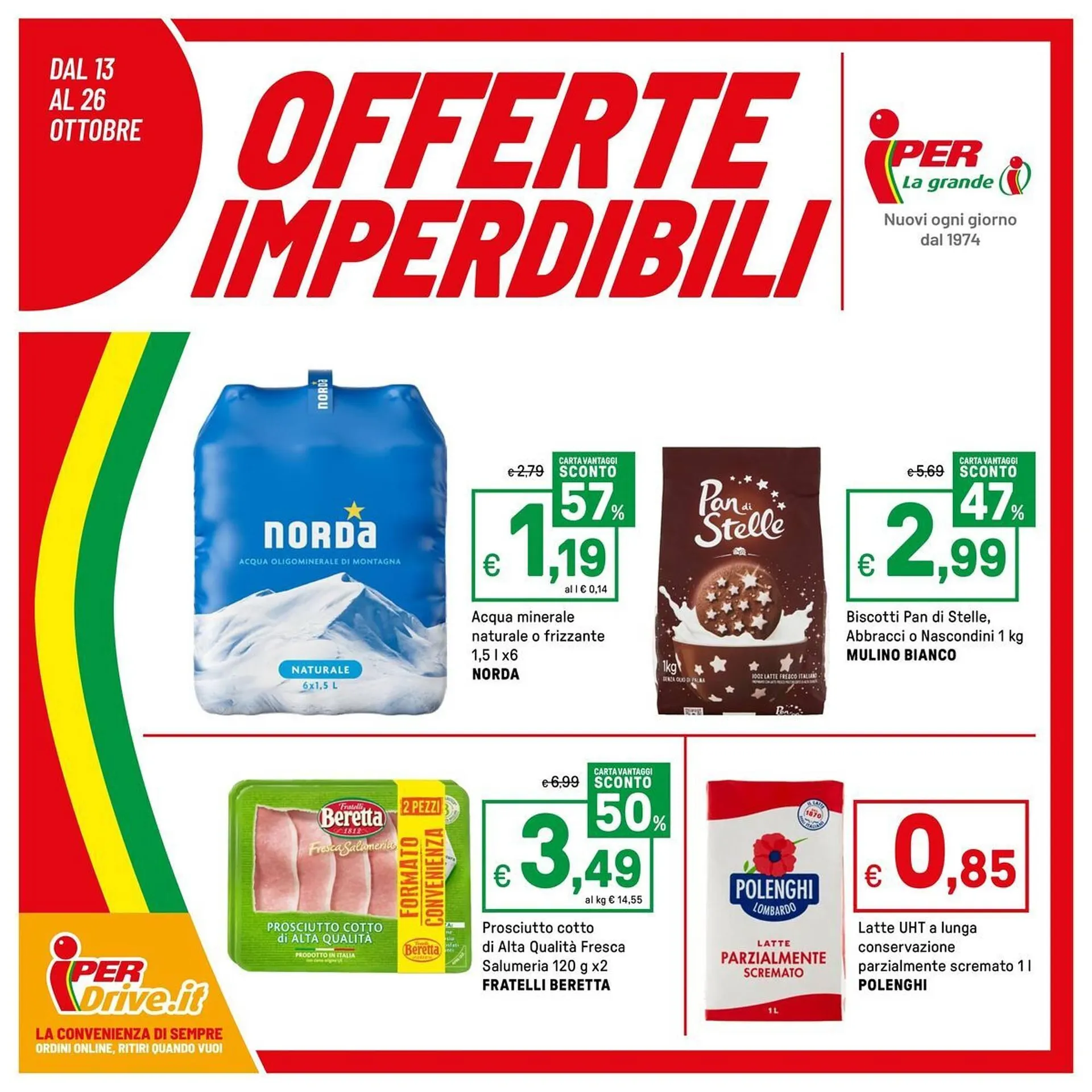Volantino Iper La Grande da 13 ottobre a 26 ottobre di 2025 - Pagina del volantino 1