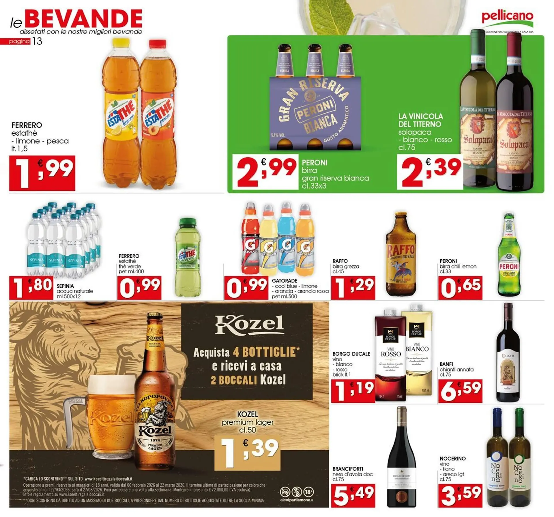 Volantino Iper Pellicano da 19 febbraio a 4 marzo di 2026 - Pagina del volantino 13