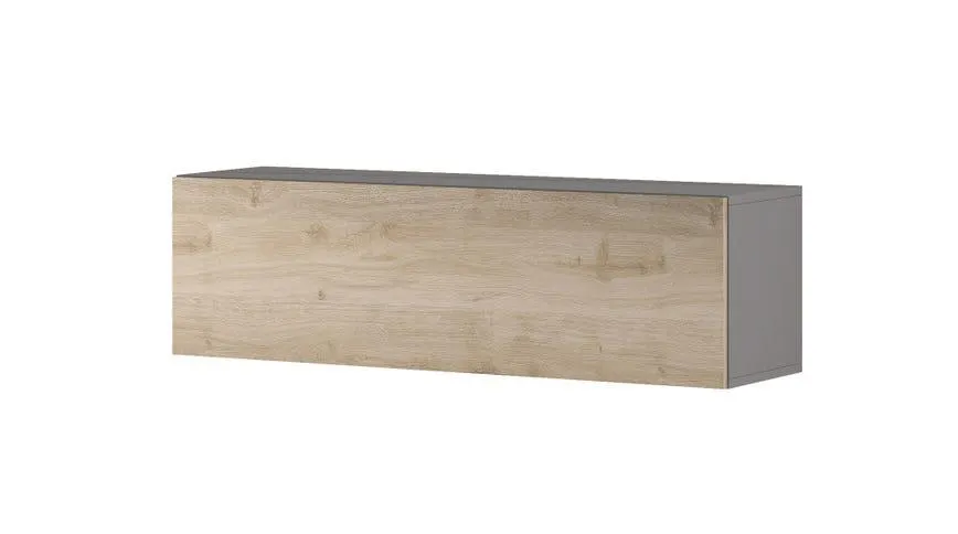 Gilda pensile 1 anta a ribalta rovere cadiz L120 cm