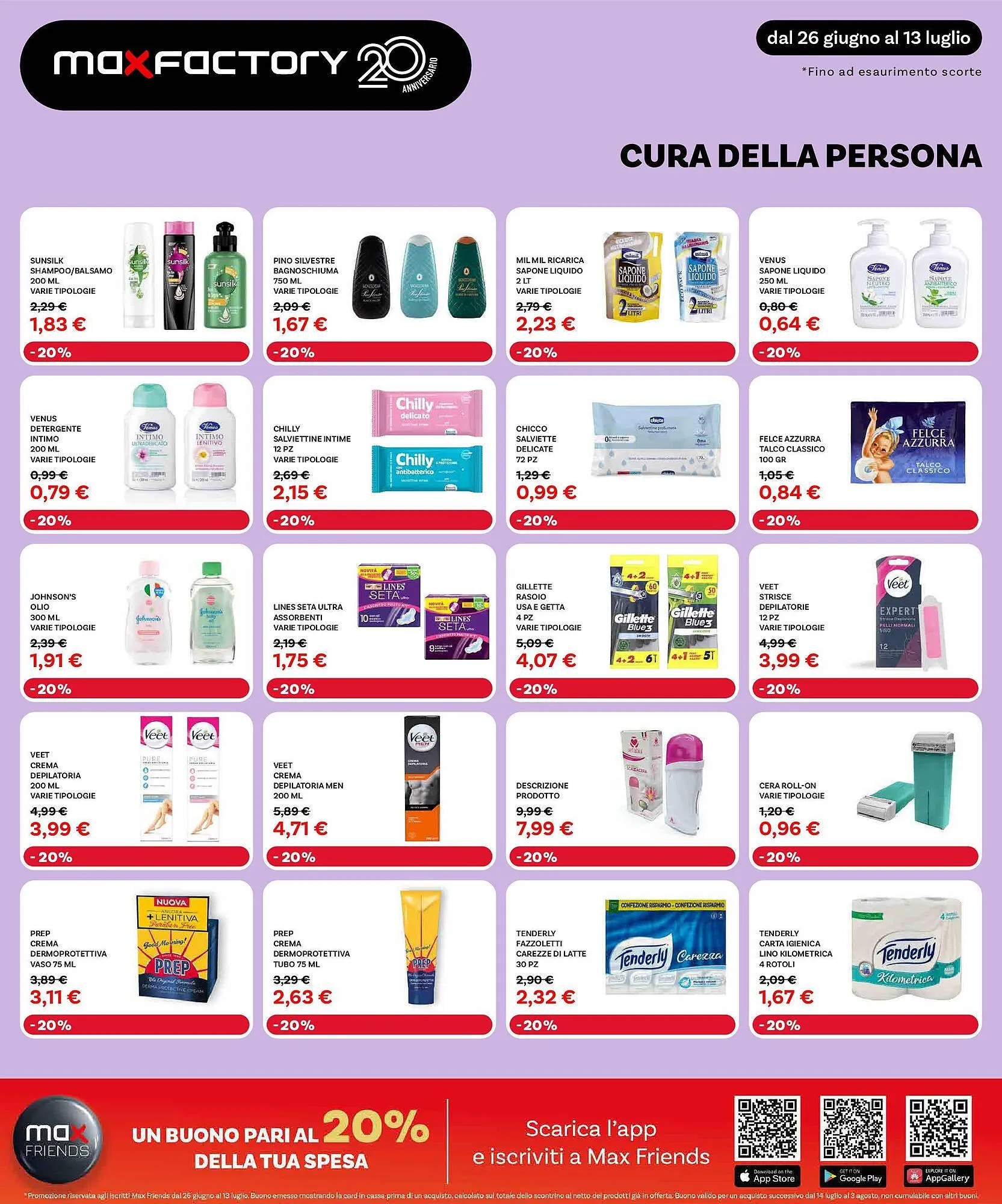 Volantino Max Factory da 25 giugno a 11 luglio di 2025 - Pagina del volantino 23