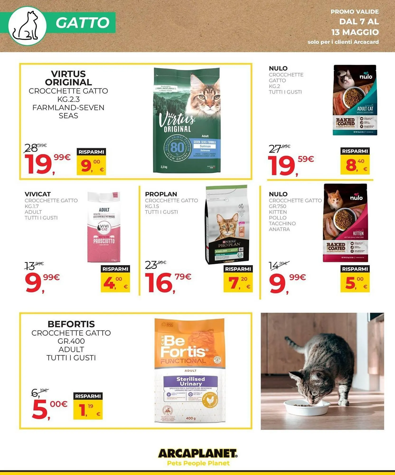 Volantino Arcaplanet da 7 maggio a 27 maggio di 2026 - Pagina del volantino 6