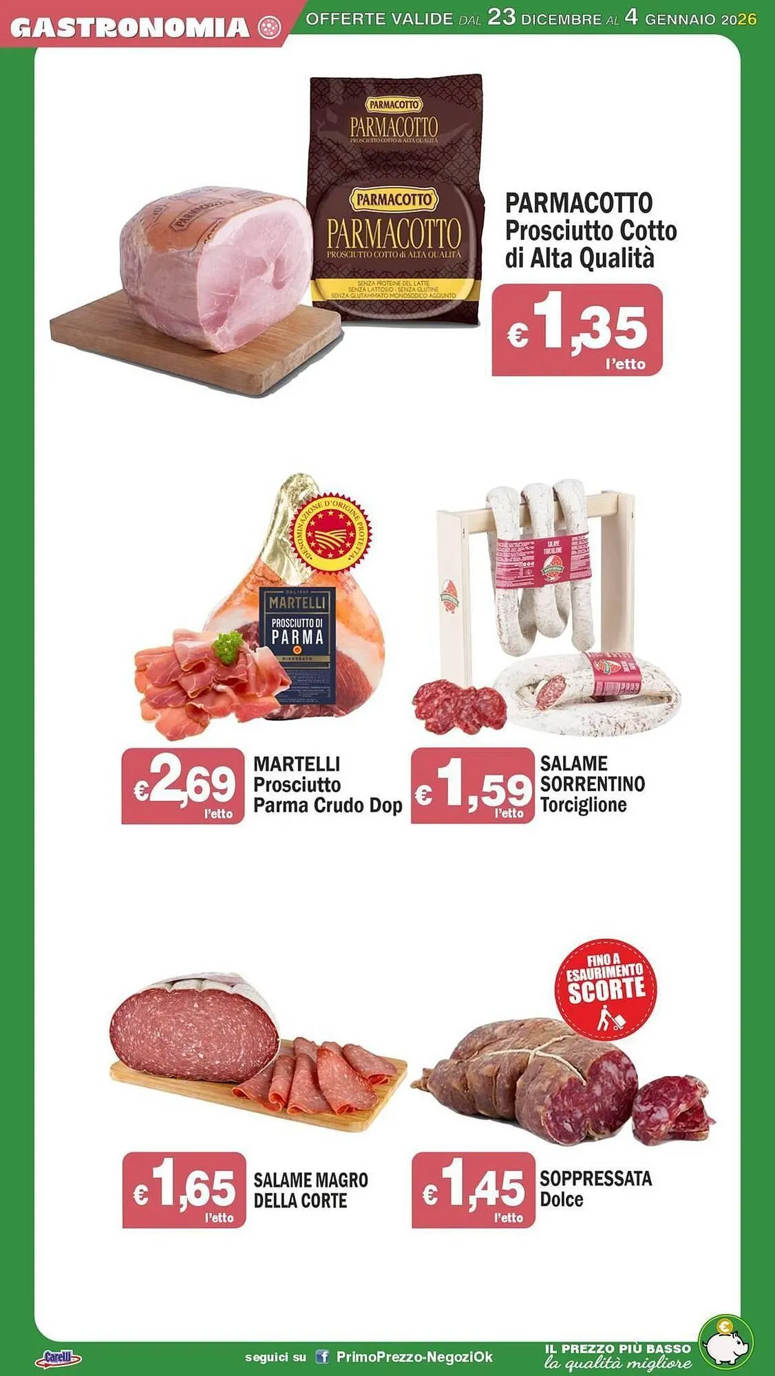 Volantino Primo Prezzo da 23 dicembre a 4 gennaio di 2026 - Pagina del volantino 29