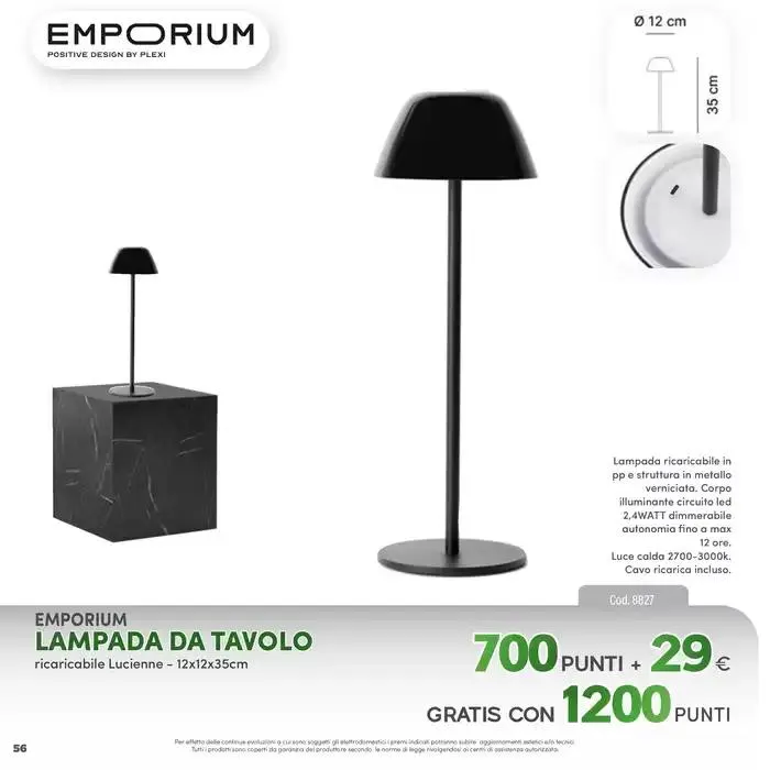 Catalogo Premi Pim Supermercati da 1 gennaio a 31 dicembre di 2026 - Pagina del volantino 56