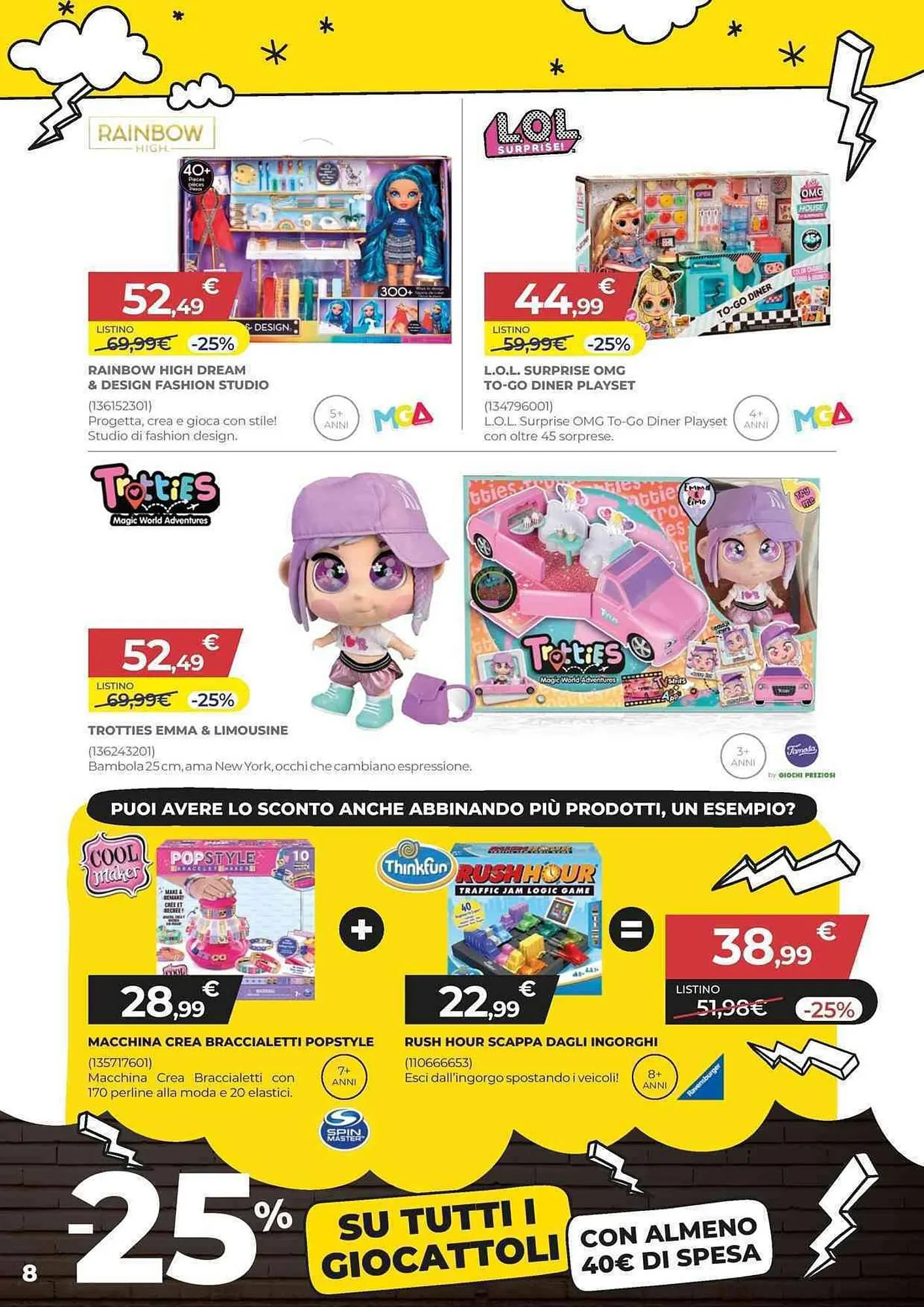 Volantino Toys Center da 23 novembre a 27 novembre di 2023 - Pagina del volantino 8