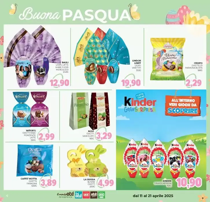 Buona Pasqua da 11 aprile a 21 aprile di 2025 - Pagina del volantino 4