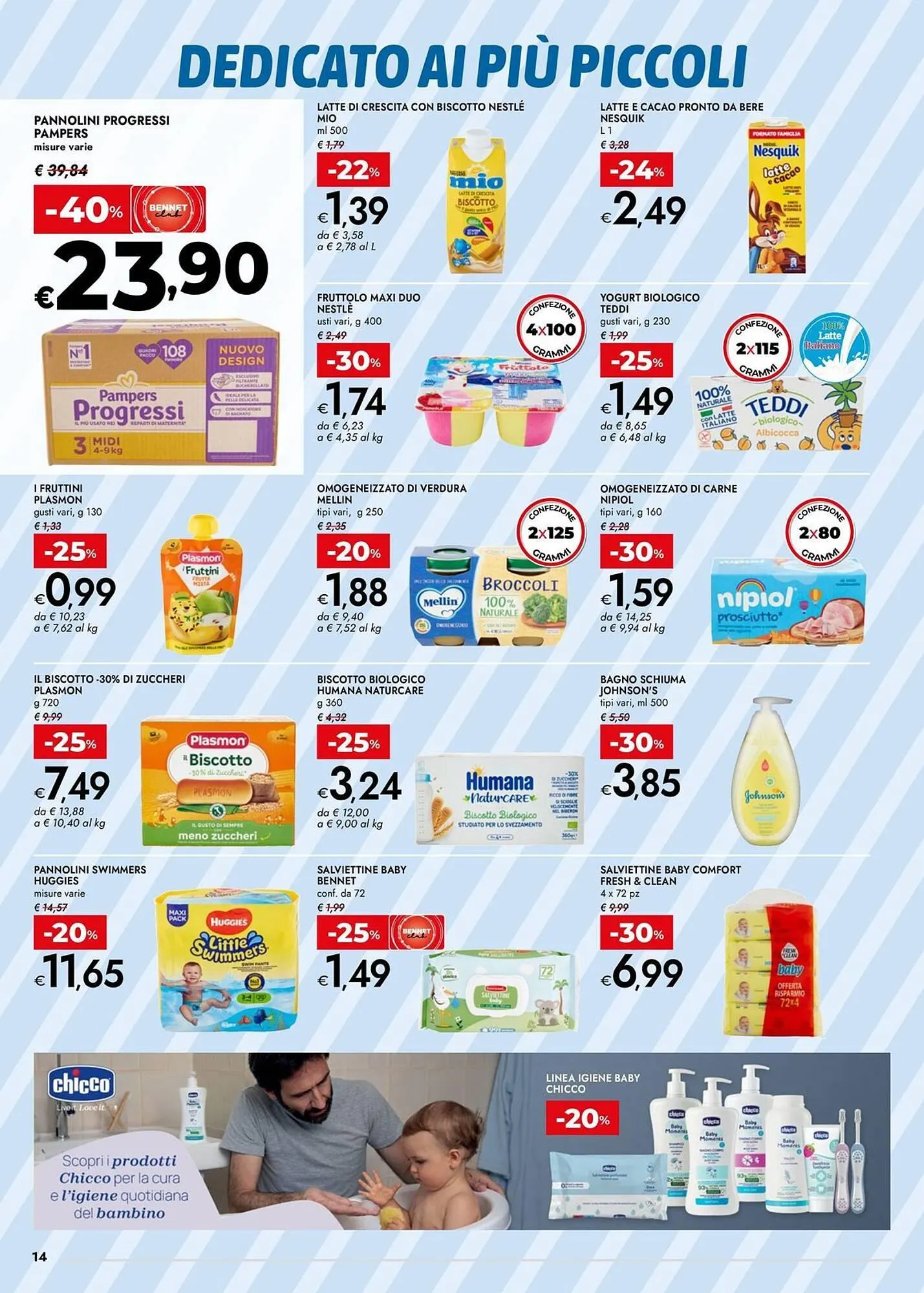 Volantino Bennet da 8 maggio a 21 maggio di 2025 - Pagina del volantino 14