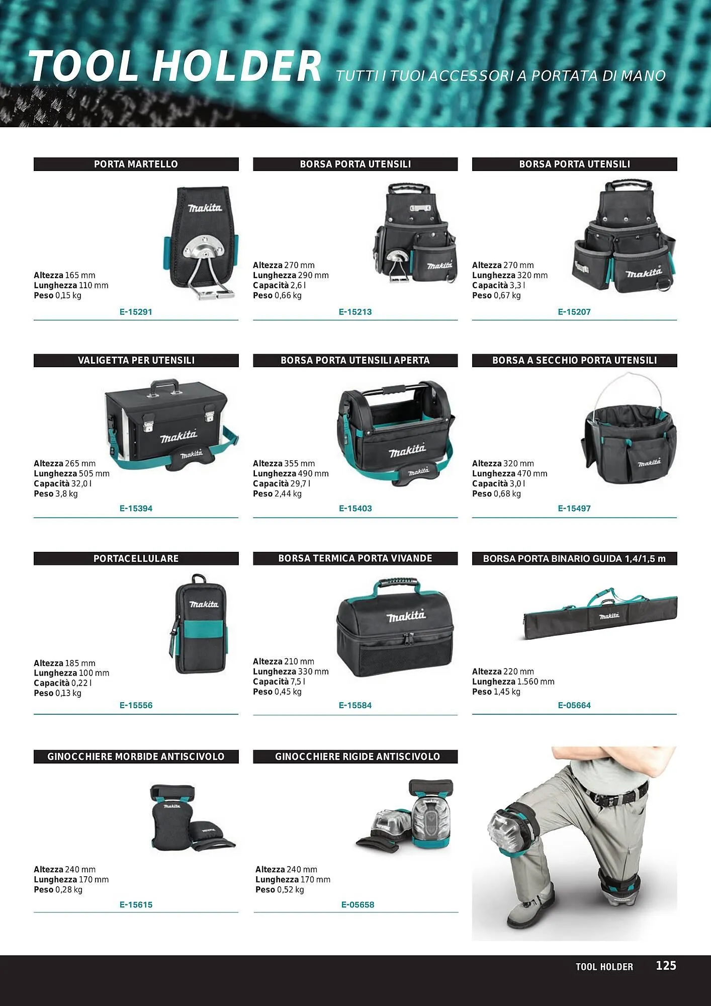 Volantino Makita da 1 ottobre a 31 marzo di 2024 - Pagina del volantino 127