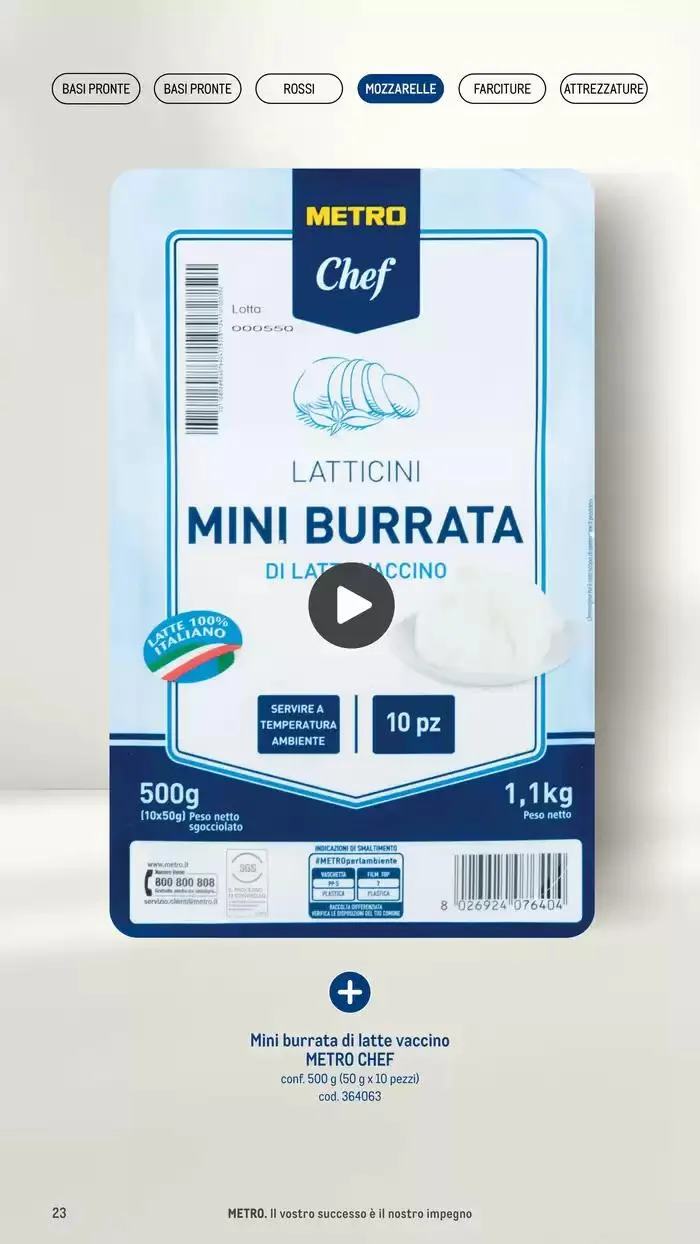 Catalogo Pizza And Gourmet 2025 da 9 maggio a 8 maggio di 2026 - Pagina del volantino 23