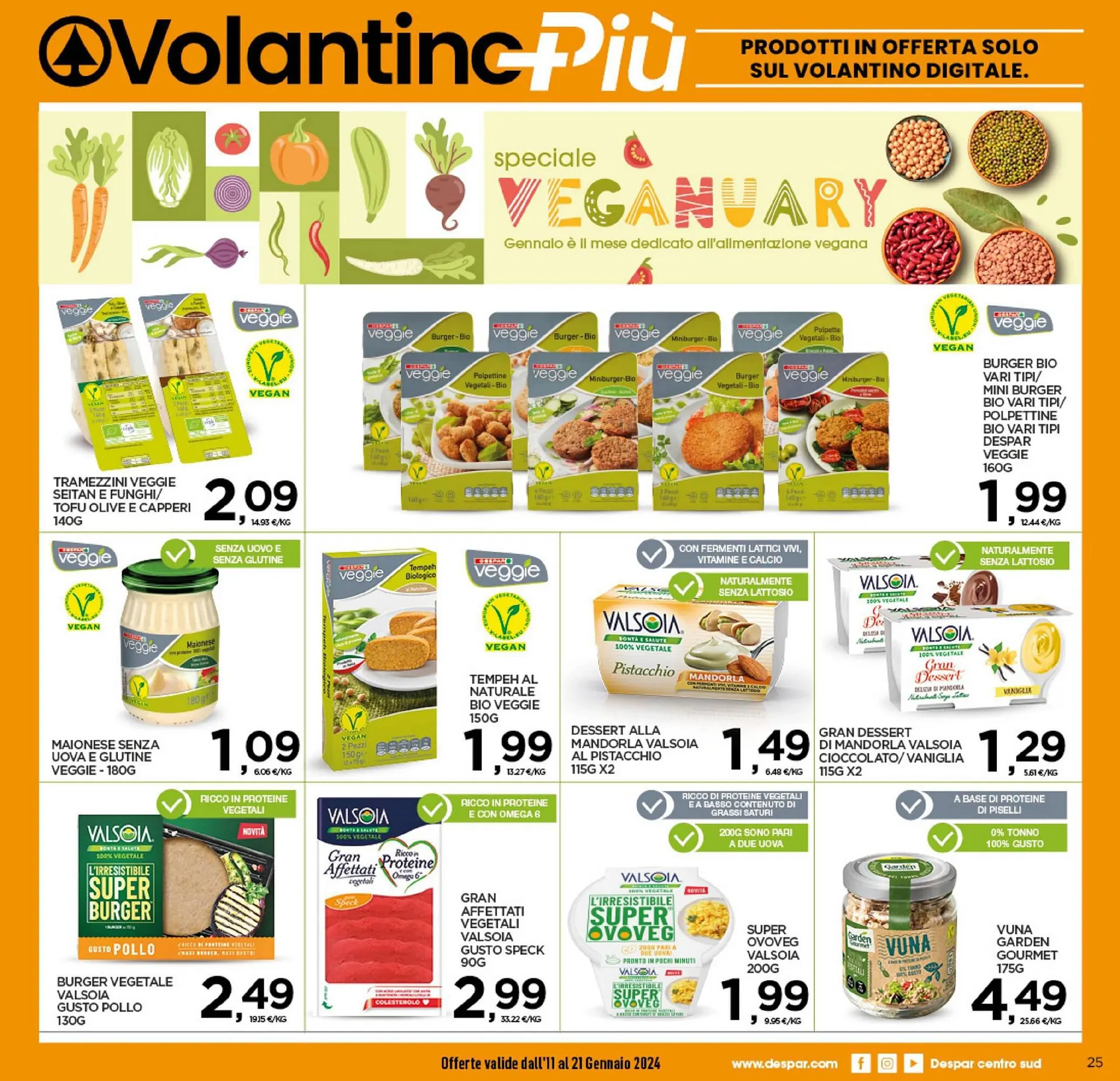 Volantino Iperspar da 11 gennaio a 21 gennaio di 2024 - Pagina del volantino 25