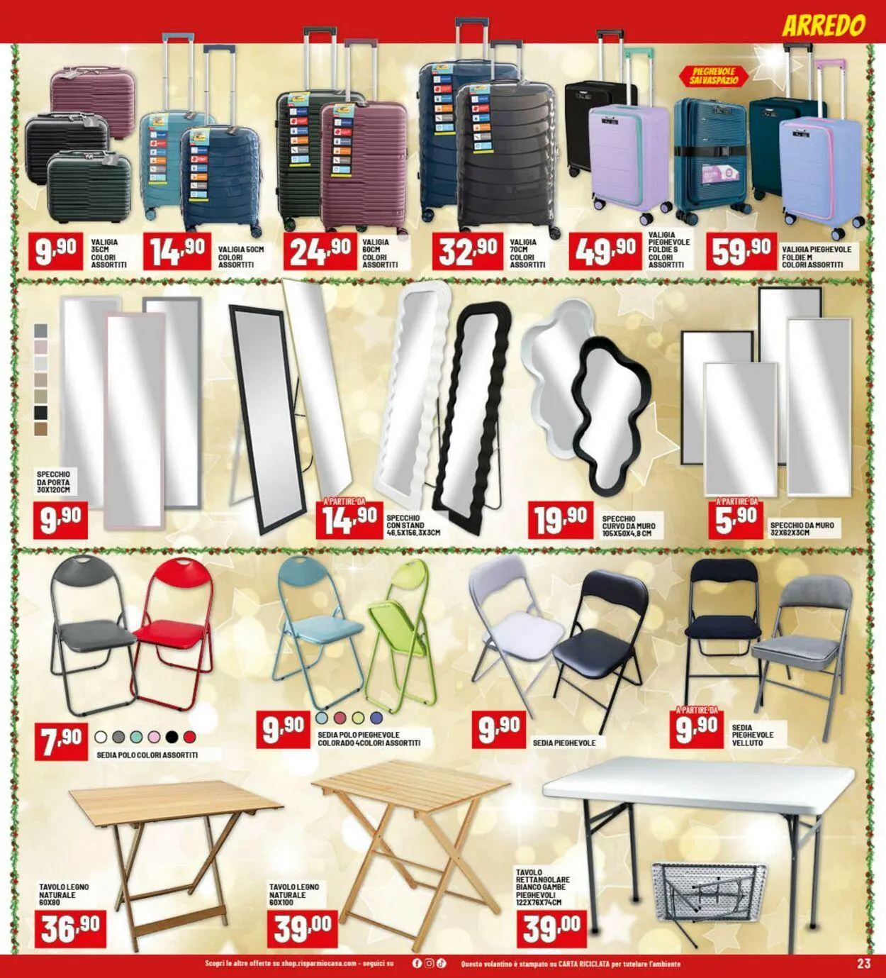 Risparmio Casa Volantino attuale da 24 novembre a 30 novembre di 2025 - Pagina del volantino 23