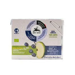Nettare di Mela e Mirtillo Alce Nero 600ML
