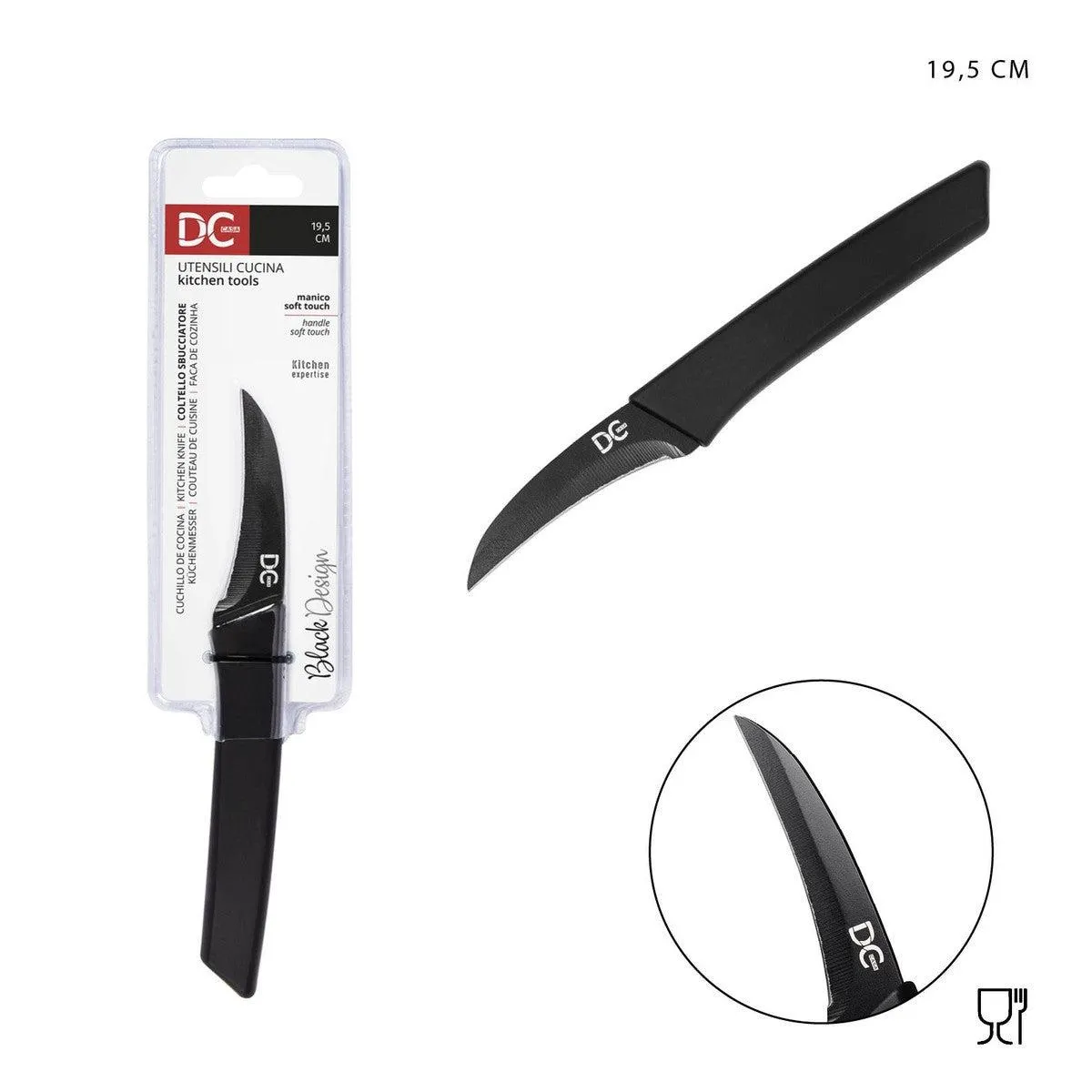 Dc Casa L/Black Peeling Knife 19.5Cm