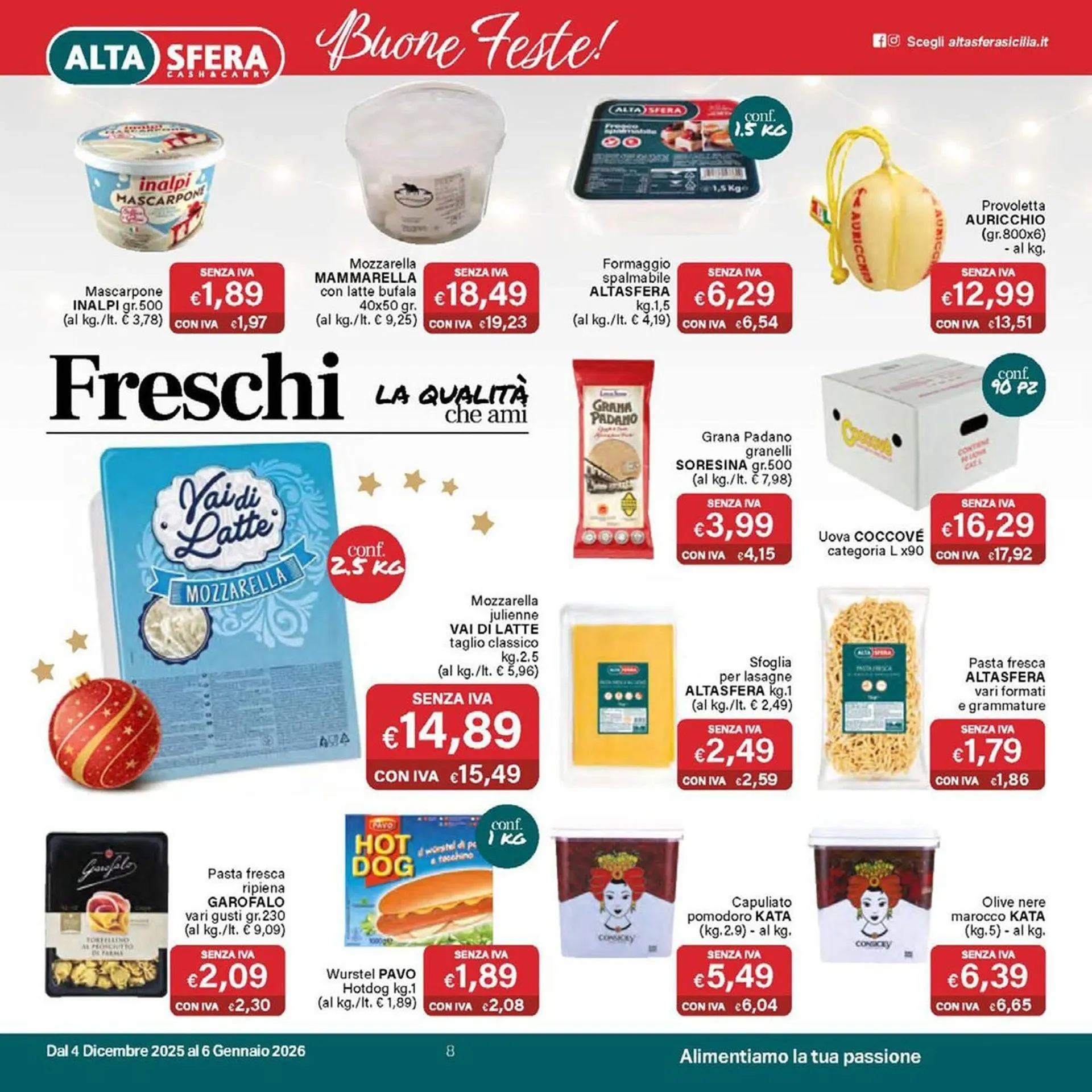 Volantino Altasfera da 4 dicembre a 6 gennaio di 2026 - Pagina del volantino 8