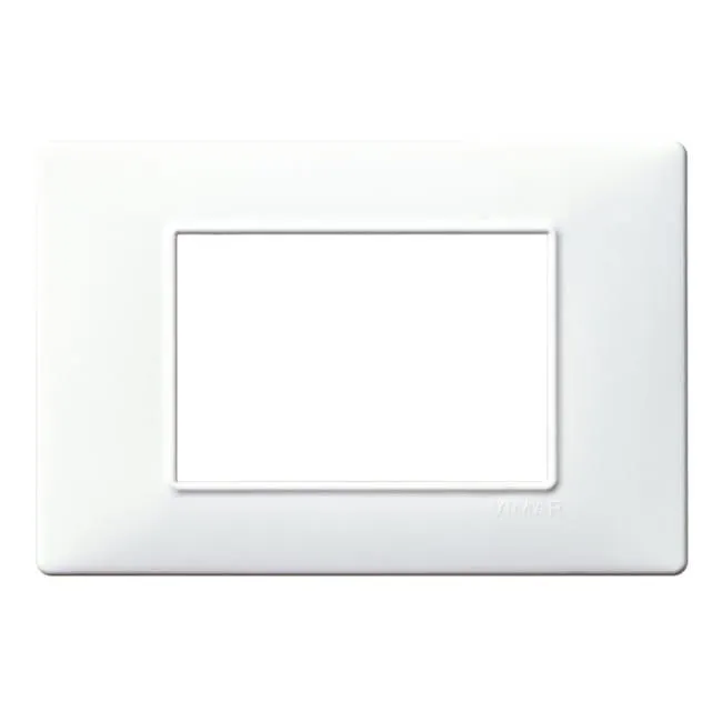 Placca 3 moduli serie Plana VIMAR bianco