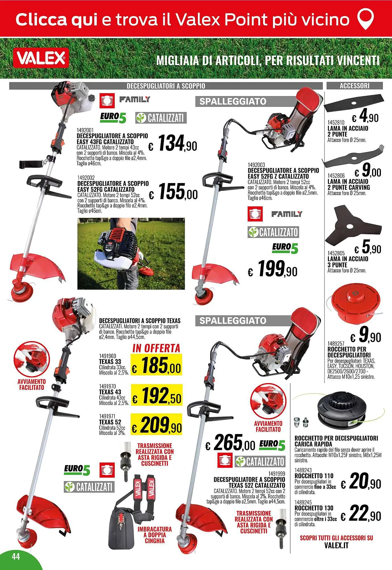 Volantino Valex da 2 gennaio a 2 marzo di 2024 - Pagina del volantino 44