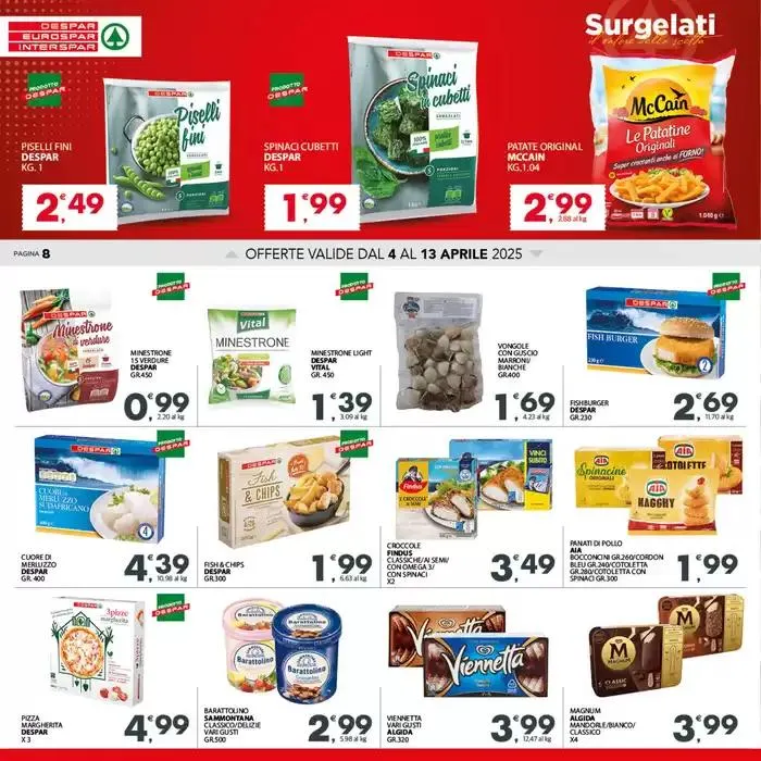 Conveneinza unica da 4 aprile a 13 aprile di 2025 - Pagina del volantino 8