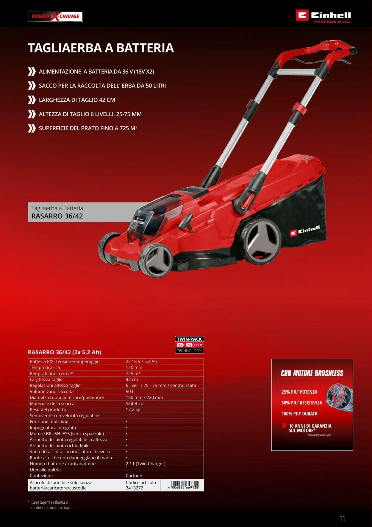 Einhell da 17 giugno a 17 settembre di 2025 - Pagina del volantino 11