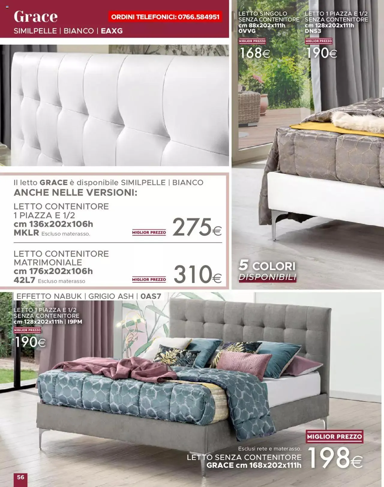 Volantino Mondo Convenienza da 1 ottobre a 31 dicembre di 2023 - Pagina del volantino 58