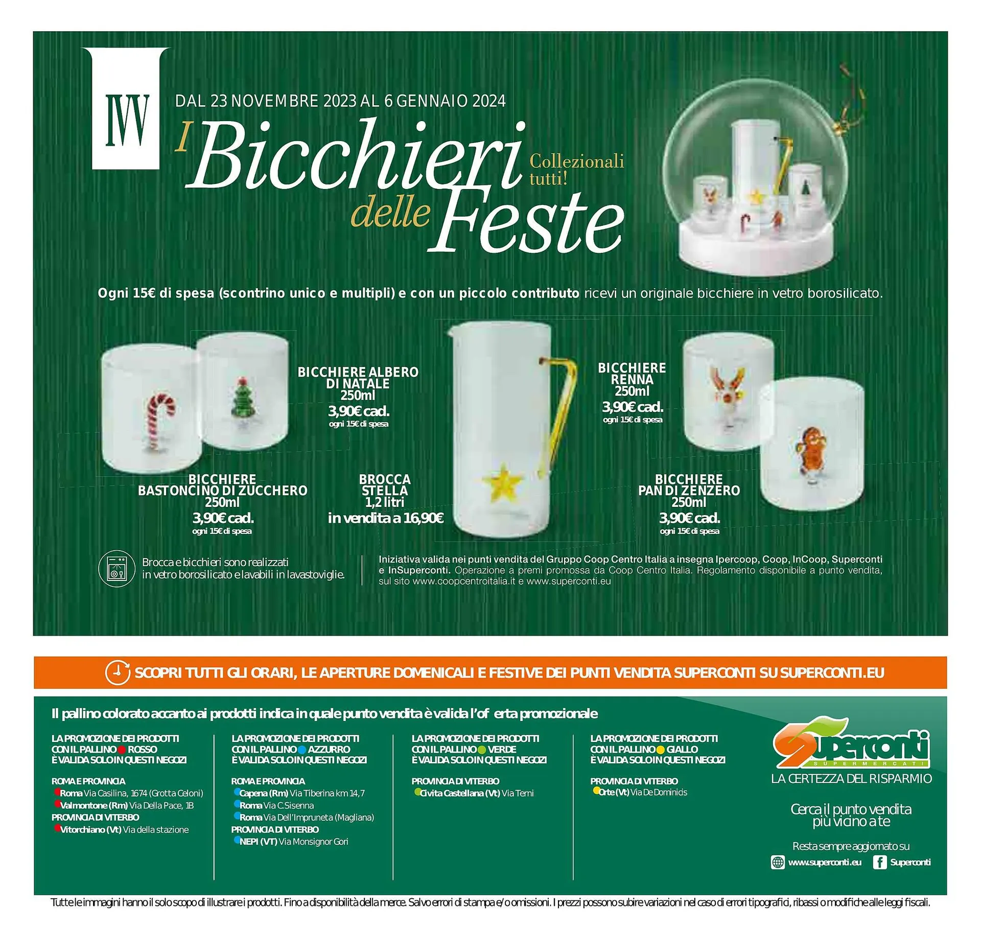 Volantino Superconti da 23 novembre a 3 dicembre di 2023 - Pagina del volantino 20