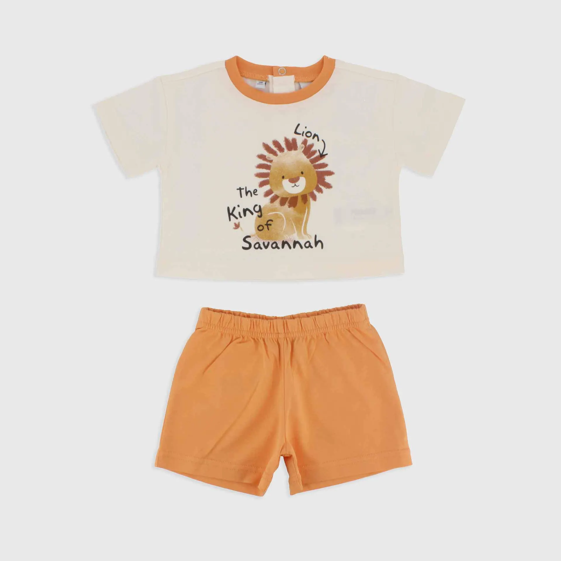 Completo due pezzi da Neonato, BIANCO