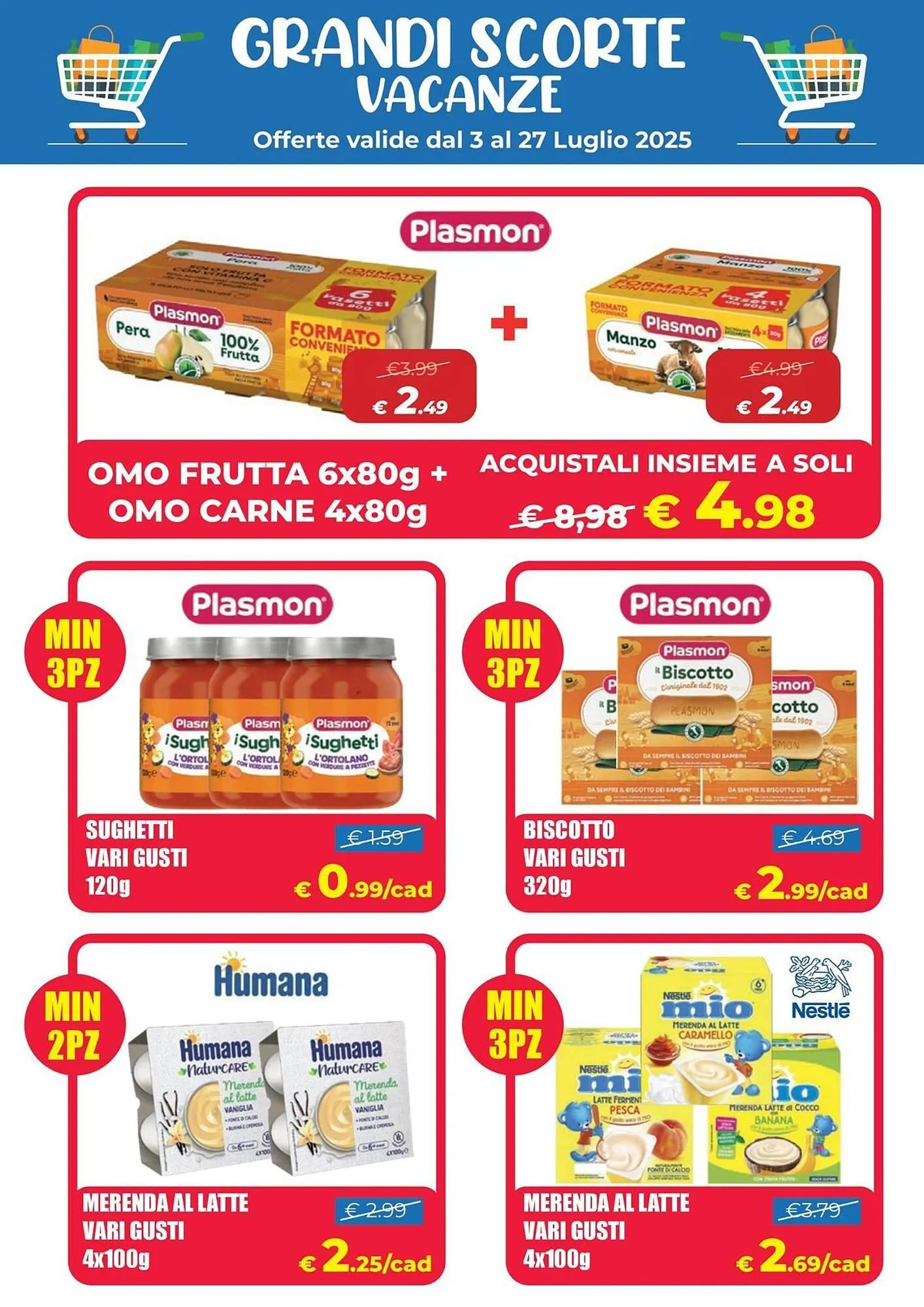 Volantino Ideal Bimbo da 3 luglio a 27 luglio di 2025 - Pagina del volantino 2