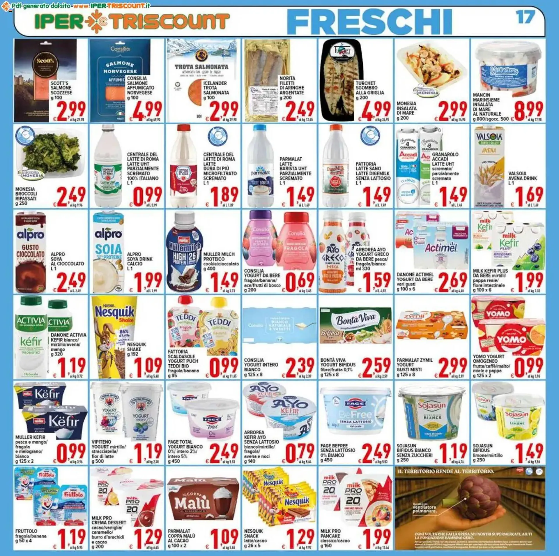 Volantino Iper Triscount da 17 ottobre a 28 ottobre di 2025 - Pagina del volantino 17