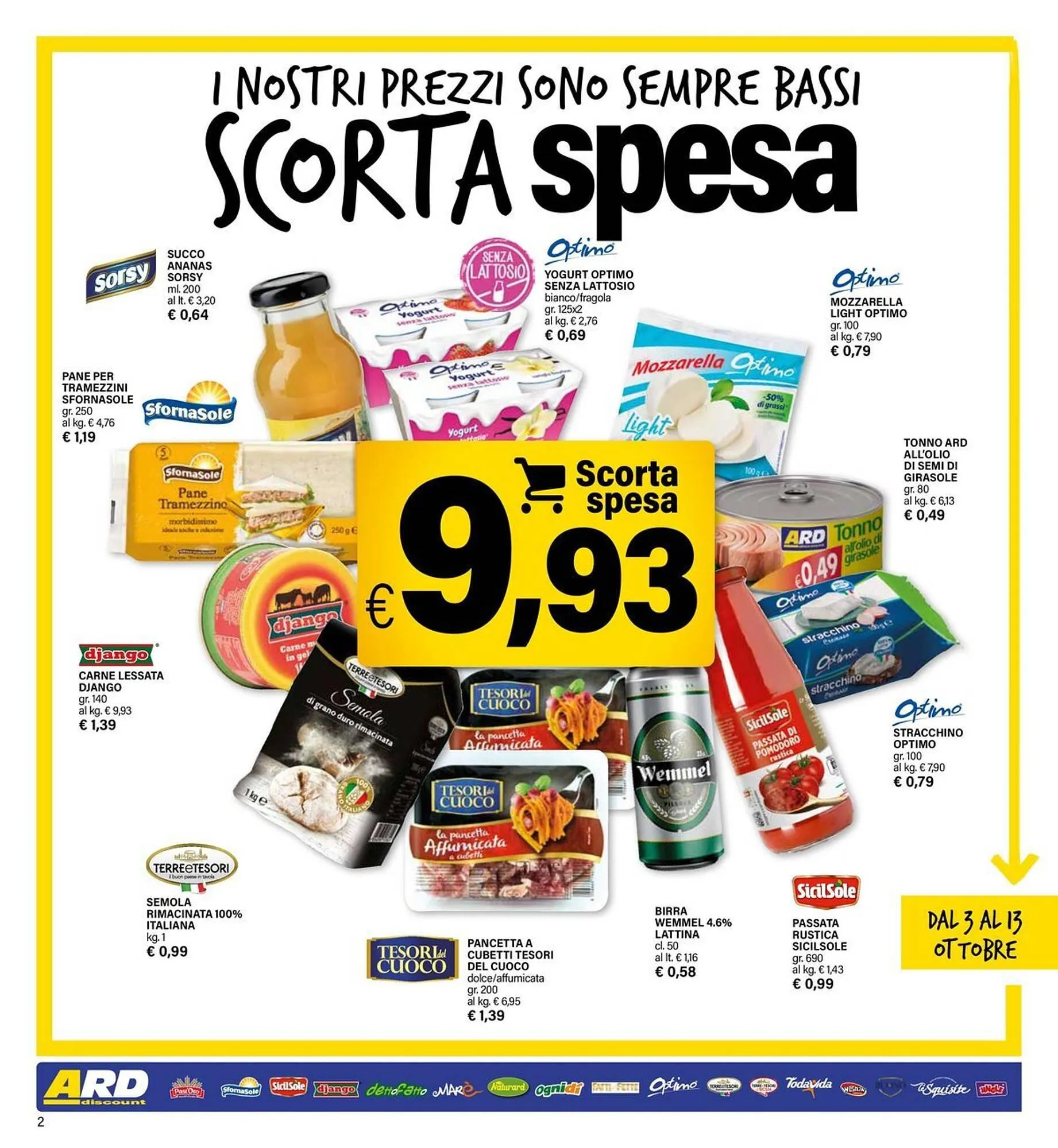 Volantino Ard Discount da 3 ottobre a 13 ottobre di 2024 - Pagina del volantino 2