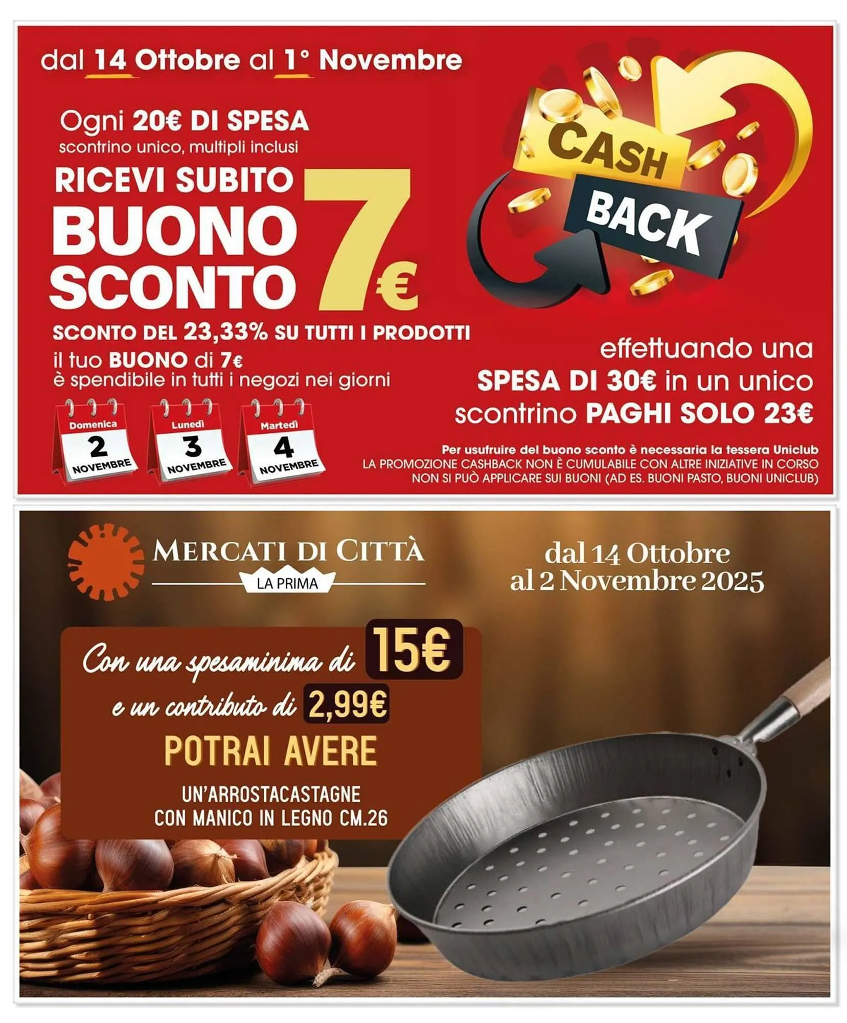 Volantino Mercati di Città La Prima da 13 ottobre a 1 novembre di 2025 - Pagina del volantino 2