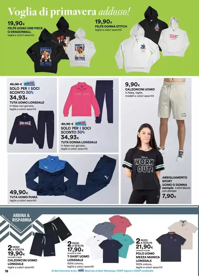 Catalogo Primavera da 27 marzo a 21 aprile di 2025 - Pagina del volantino 18