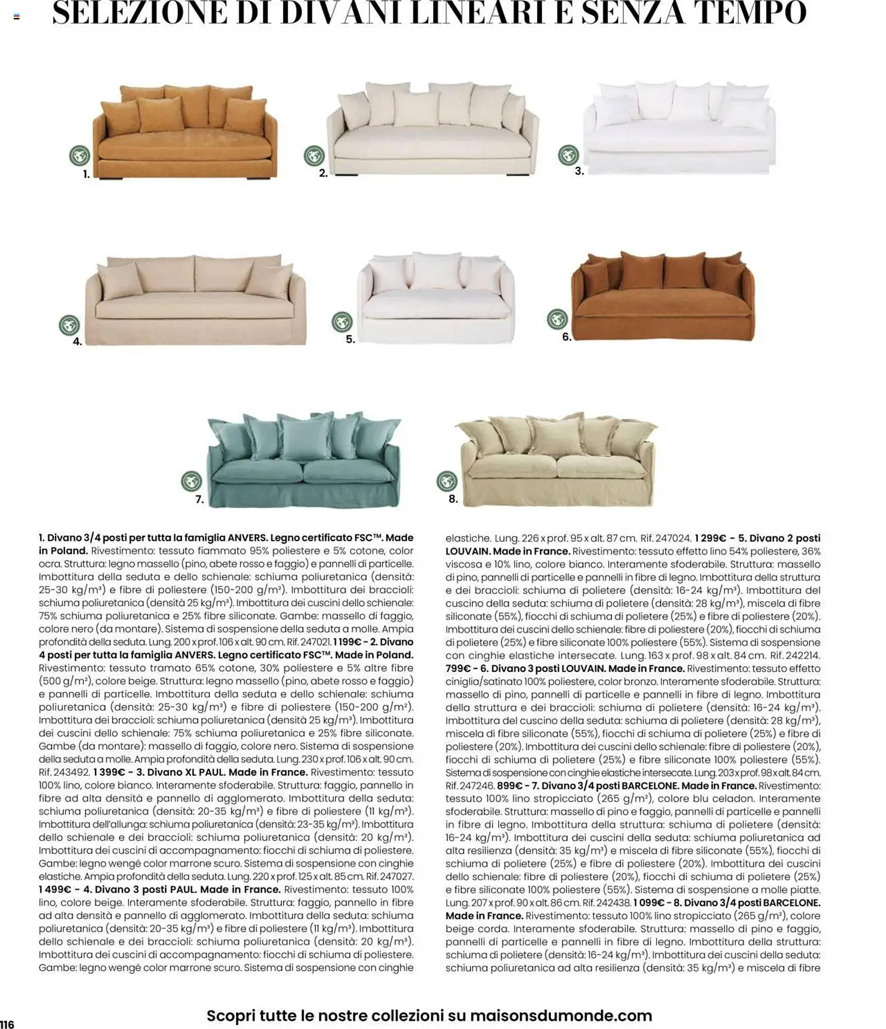 Volantino Maisons du Monde da 27 agosto a 28 febbraio di 2026 - Pagina del volantino 116