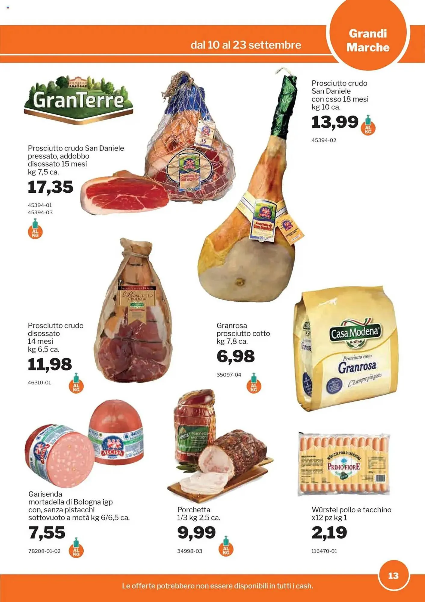 Volantino GrosMarket da 10 settembre a 23 settembre di 2025 - Pagina del volantino 13