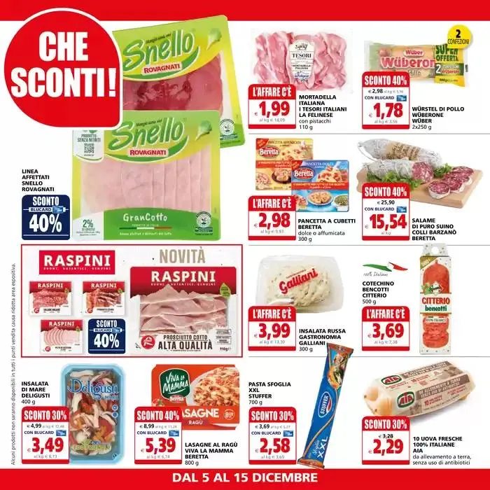 Sottocosto  da 5 dicembre a 15 dicembre di 2024 - Pagina del volantino 18