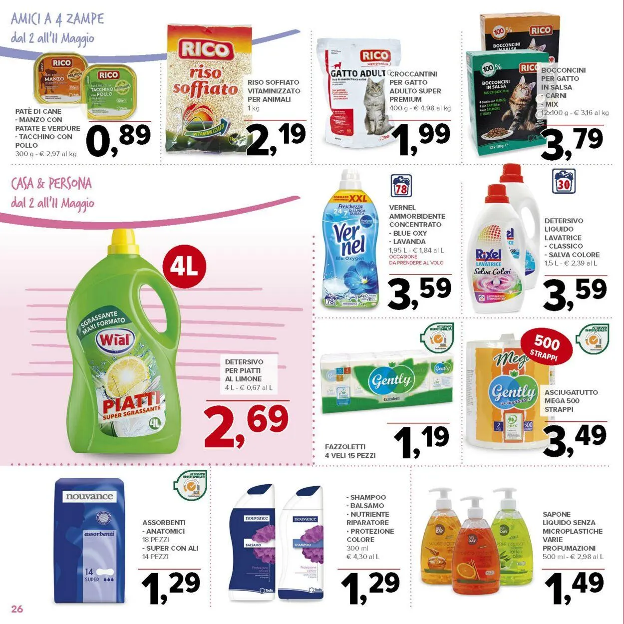 Todis Volantino attuale da 25 giugno a 9 luglio di 2025 - Pagina del volantino 26