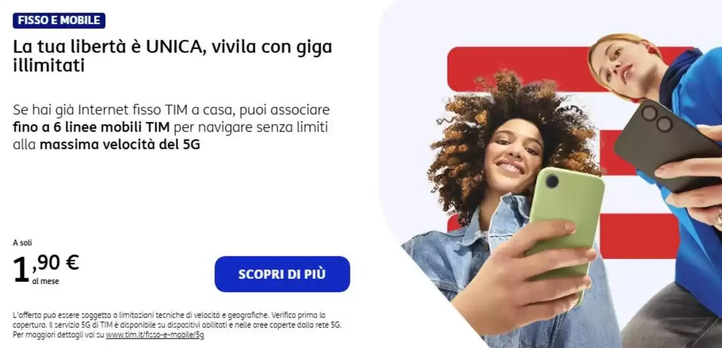 Offerte TIM da 1 aprile a 30 aprile di 2025 - Pagina del volantino 2