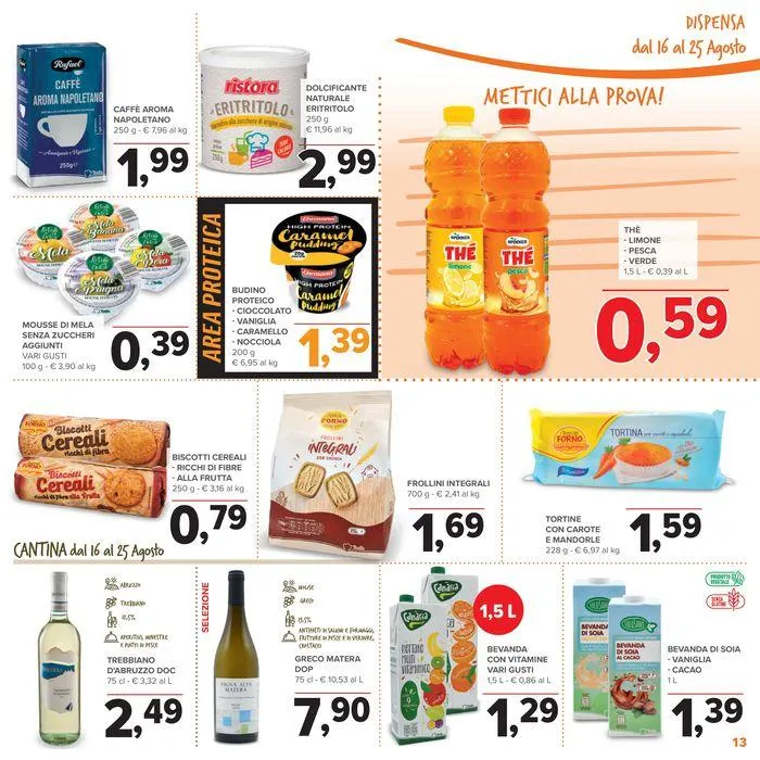 Dal 16 al 25 agosto da 16 agosto a 25 agosto di 2024 - Pagina del volantino 13