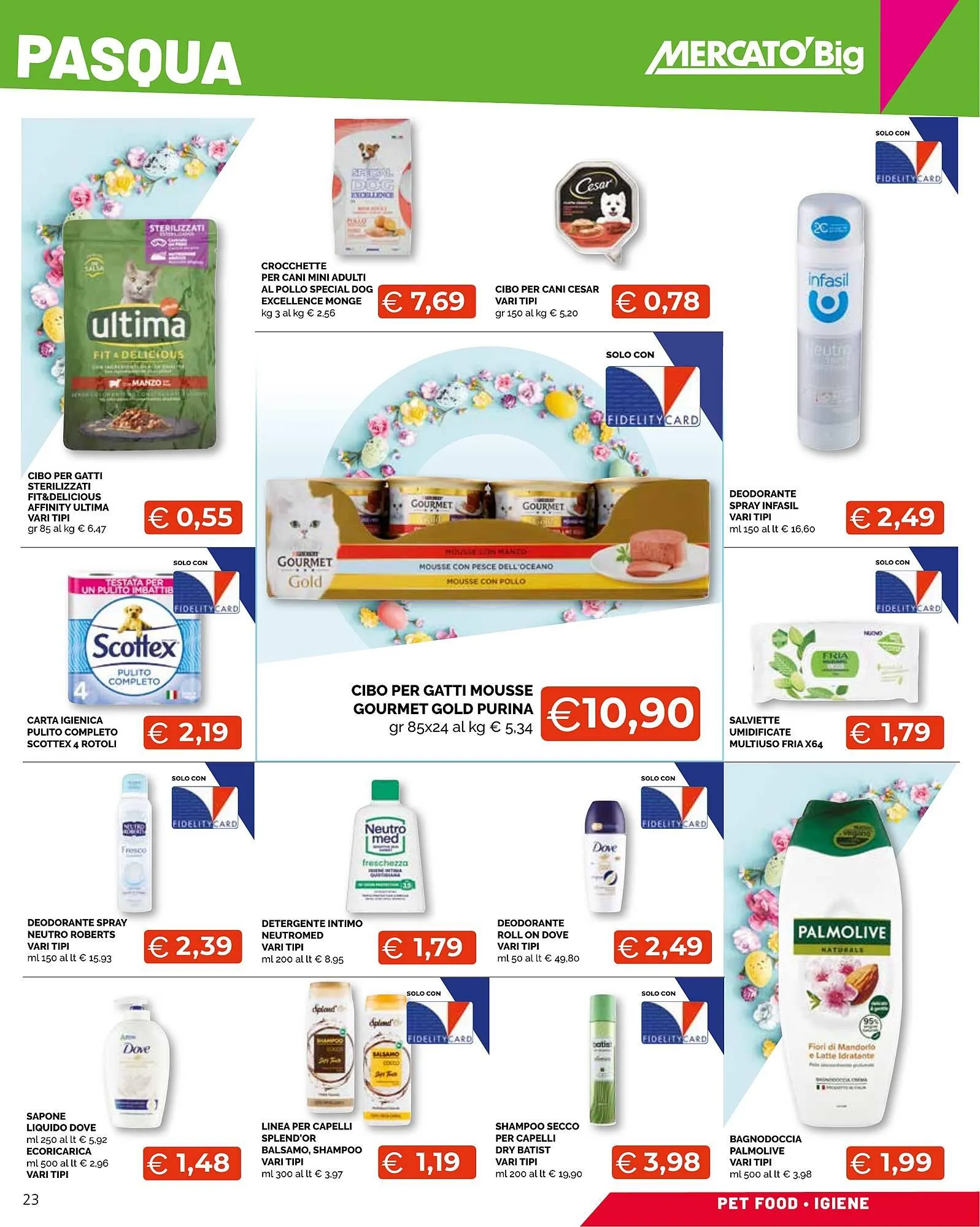 Volantino Mercatò Big da 7 aprile a 21 aprile di 2025 - Pagina del volantino 23