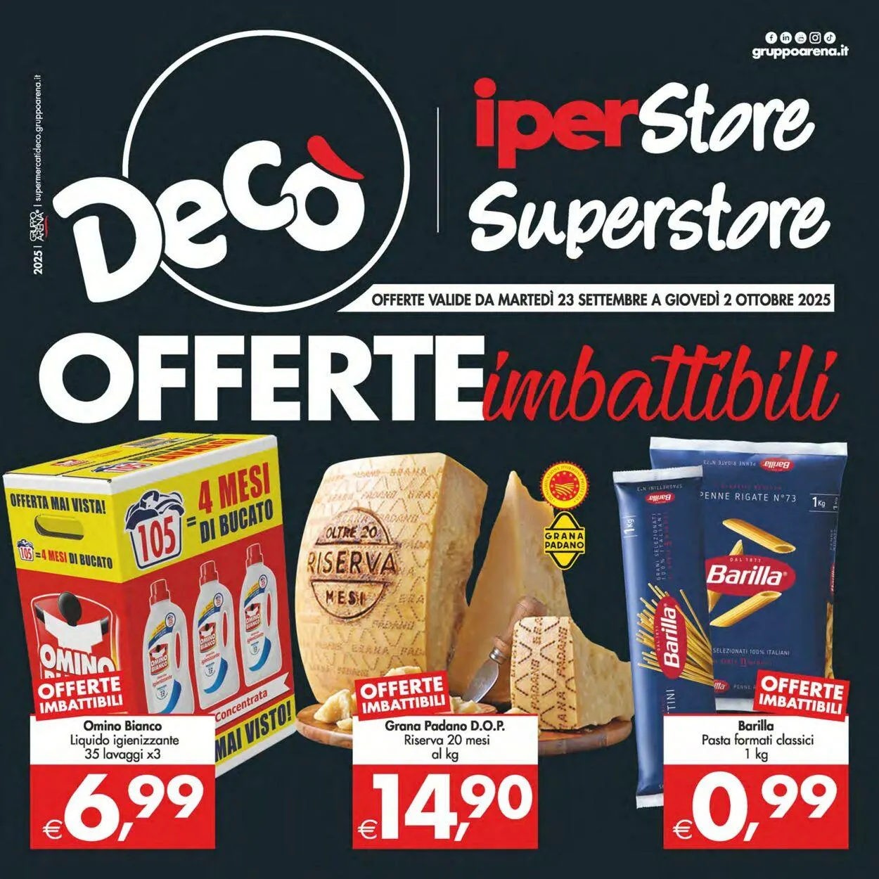 Deco Volantino attuale da 23 settembre a 2 ottobre di 2025 - Pagina del volantino 1