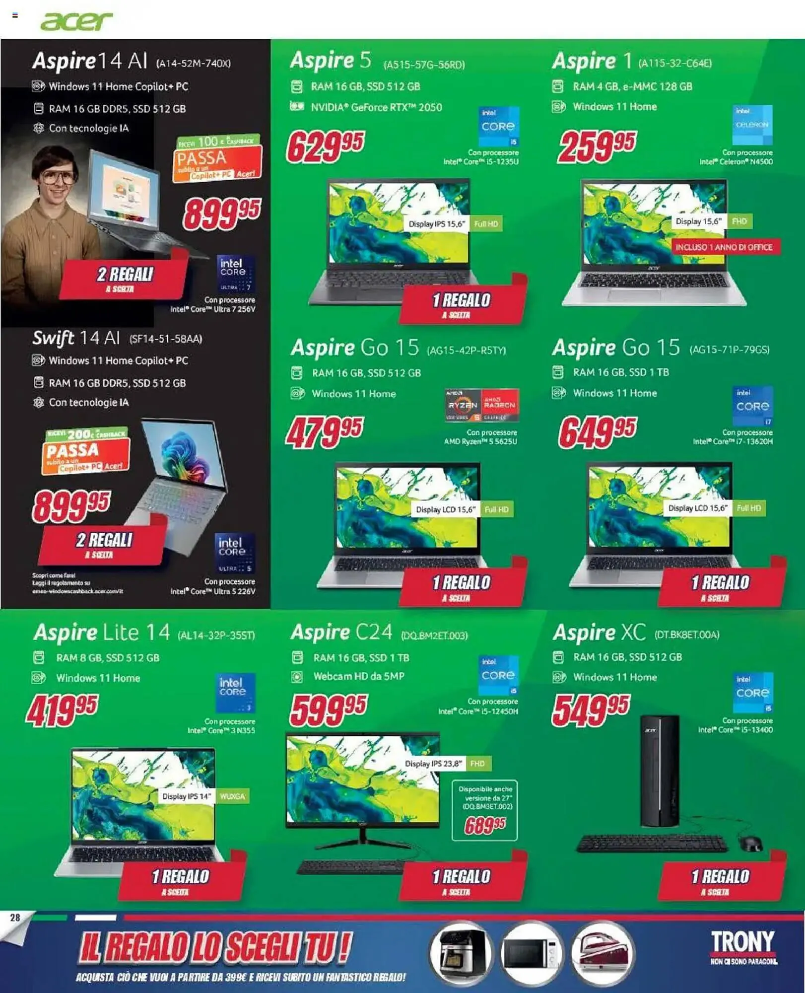 Volantino Trony da 5 settembre a 1 ottobre di 2025 - Pagina del volantino 28
