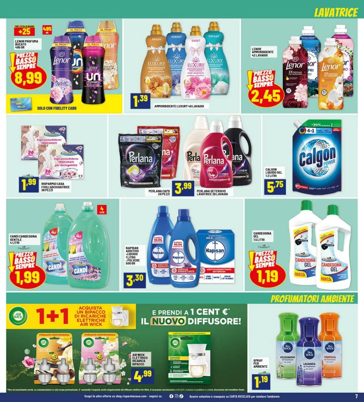 Risparmio Casa Volantino attuale da 23 ottobre a 8 novembre di 2025 - Pagina del volantino 7