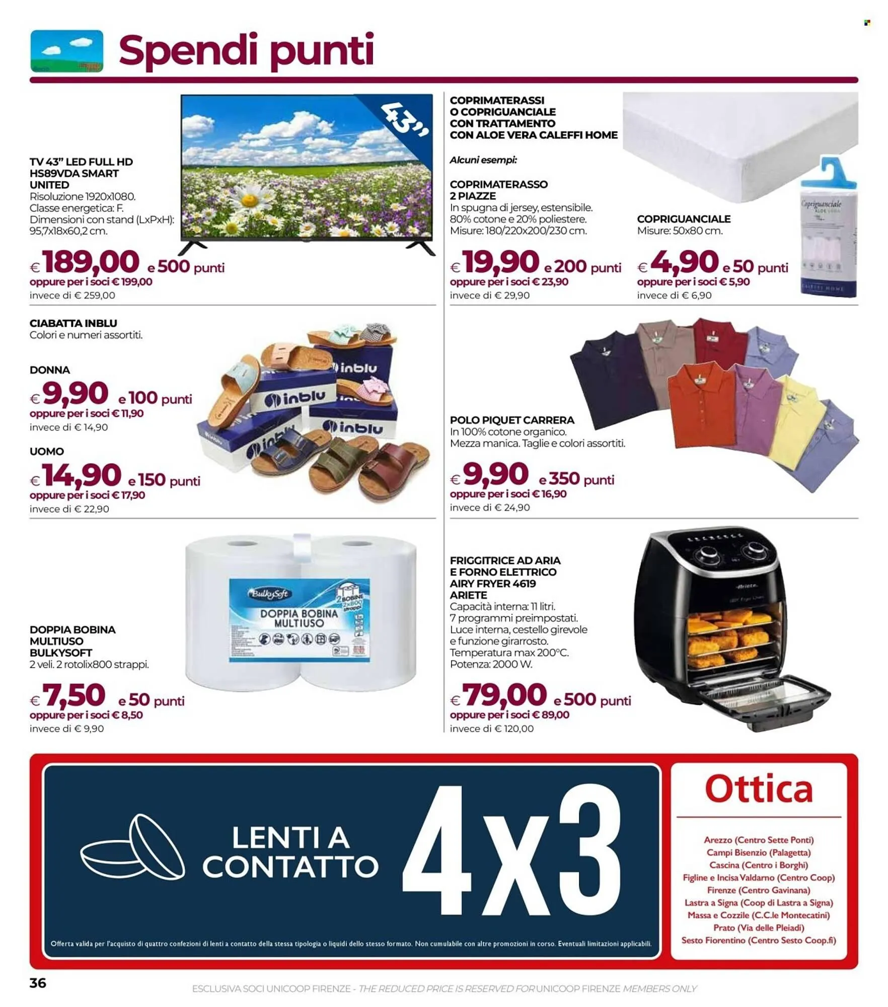 Volantino Unicoop da 8 maggio a 20 maggio di 2025 - Pagina del volantino 36