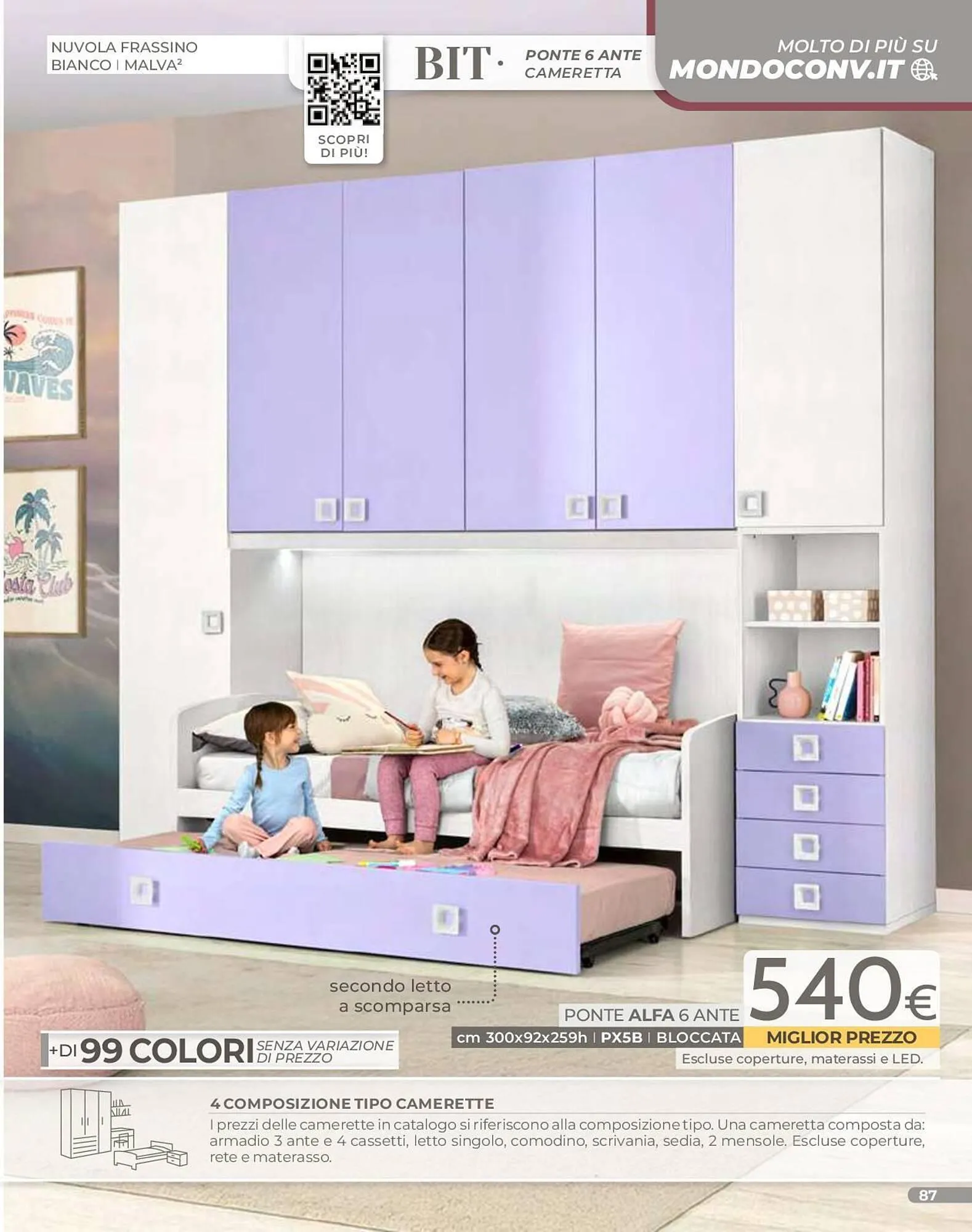 Volantino Mondo Convenienza da 1 gennaio a 31 marzo di 2026 - Pagina del volantino 89