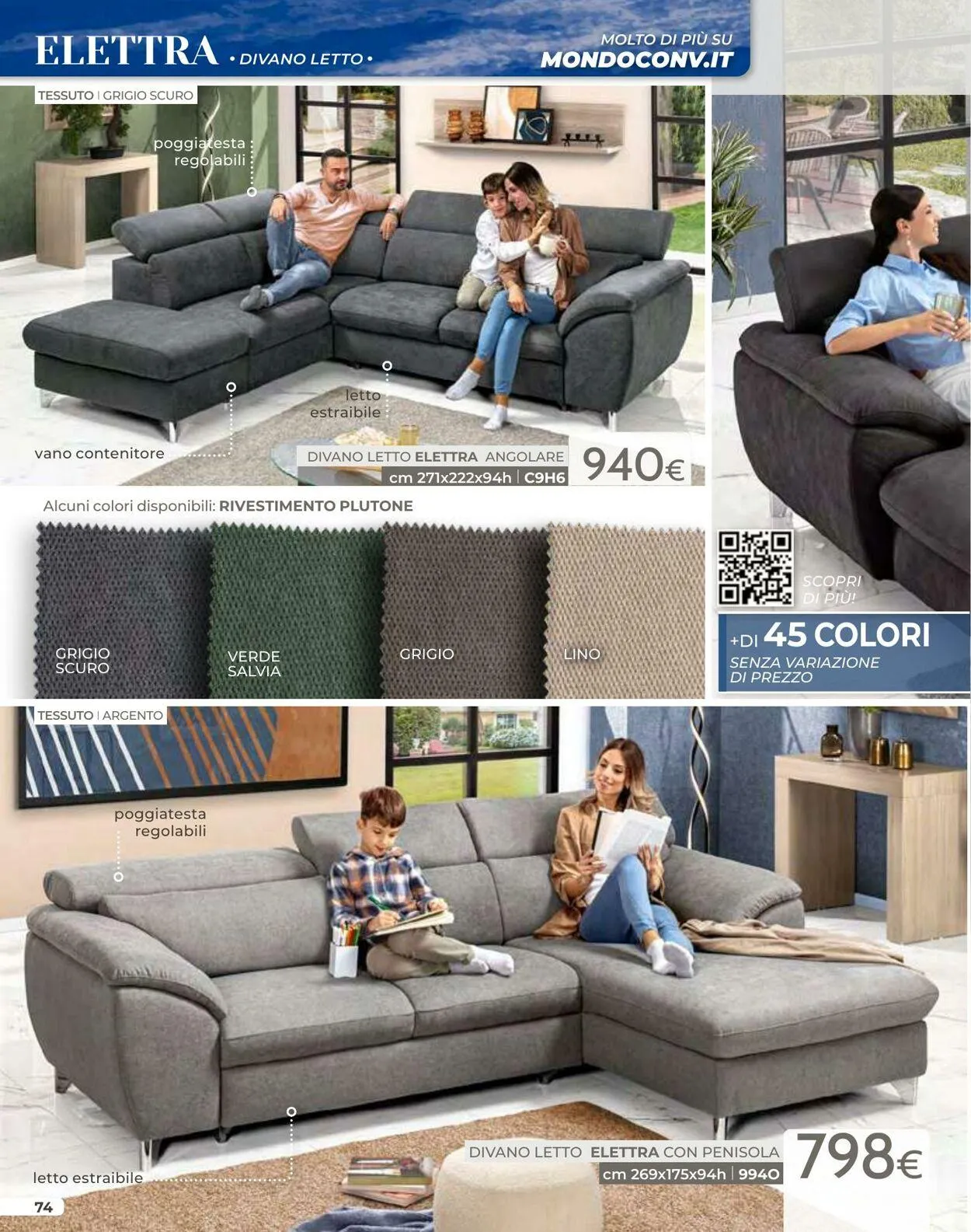 Mondo Convenienza da 1 luglio a 31 luglio di 2025 - Pagina del volantino 76