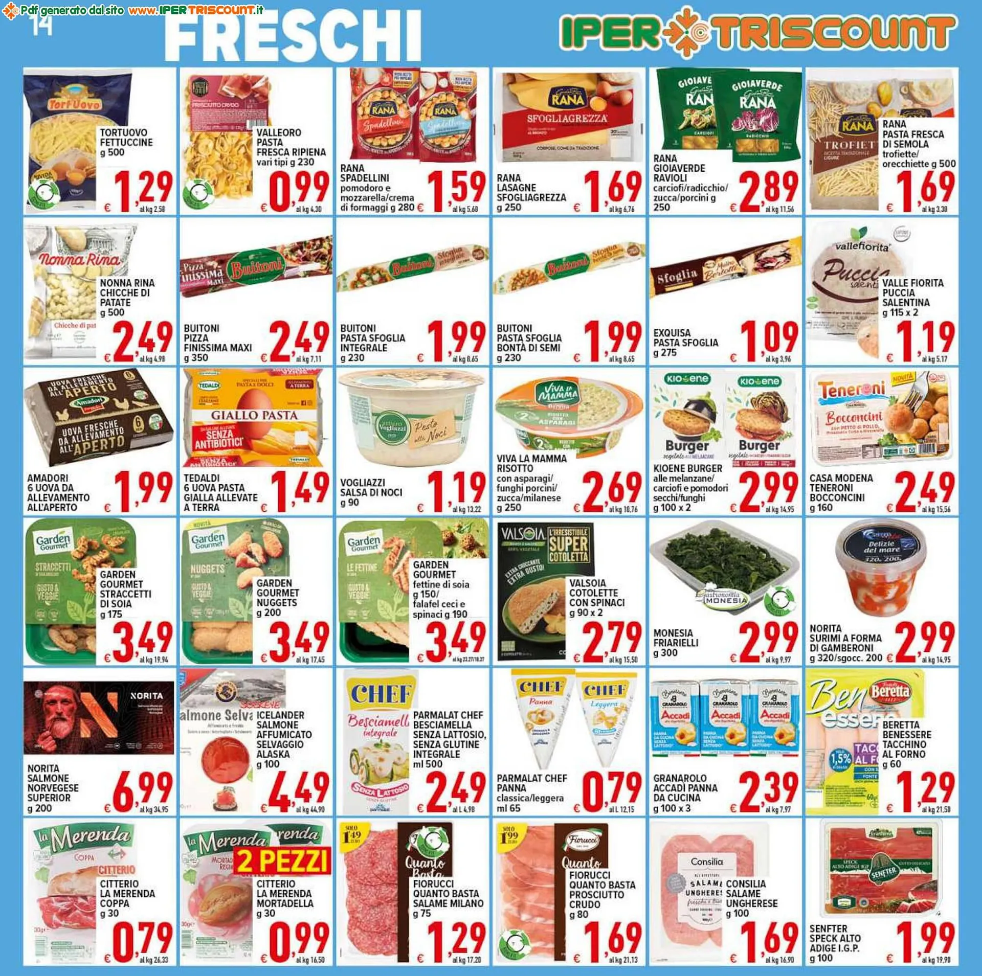 Volantino Iper Triscount da 23 agosto a 31 agosto di 2023 - Pagina del volantino 14