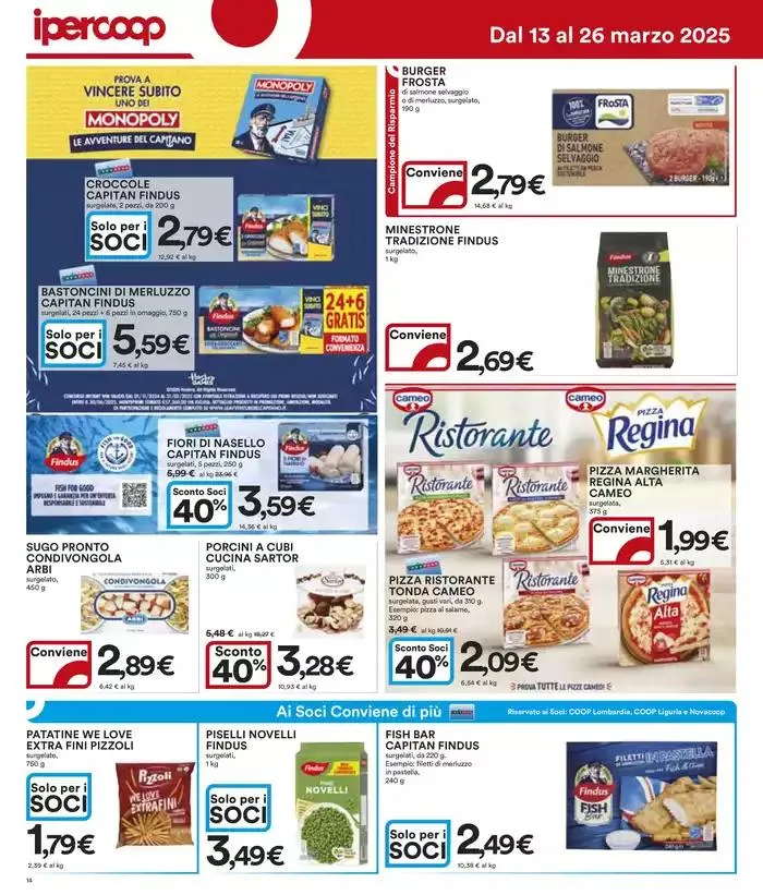 Sconti 30% - 40% - 50% da 13 marzo a 26 marzo di 2025 - Pagina del volantino 14