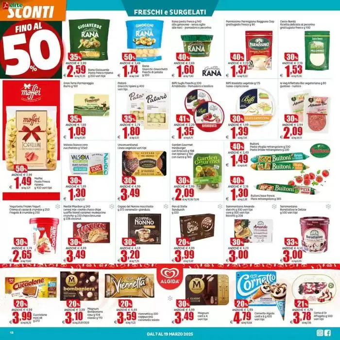 Sconti fino al 50% da 7 marzo a 19 marzo di 2025 - Pagina del volantino 12