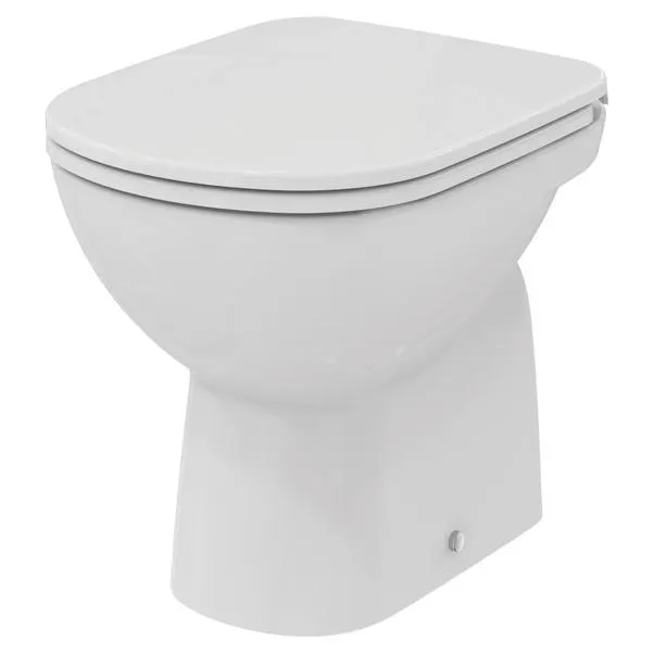 Vaso ideal standard serie i life a a terra scarico pavimento in ceramica bianca