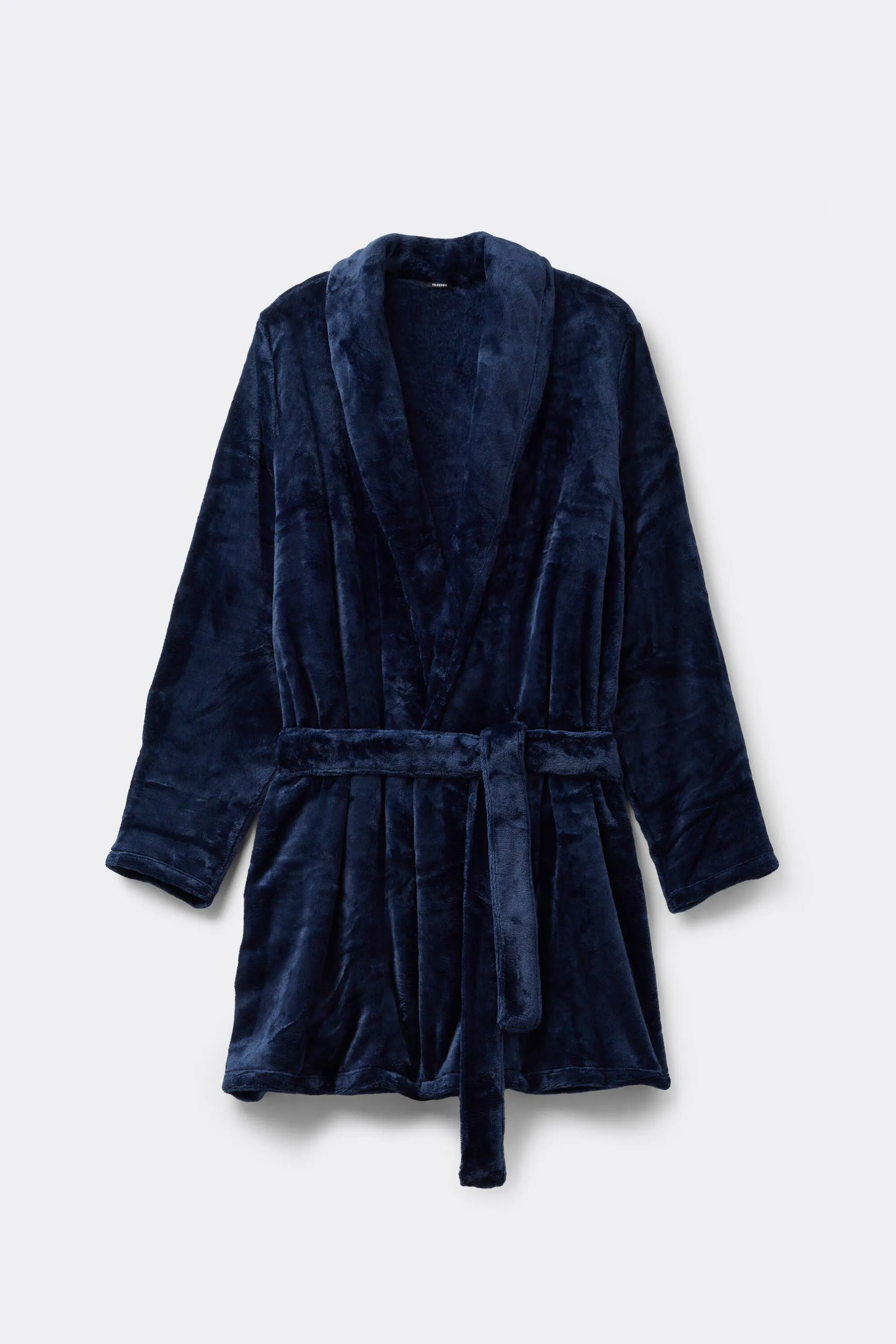 Vestaglia Maniche Lunghe in Pile con Revers