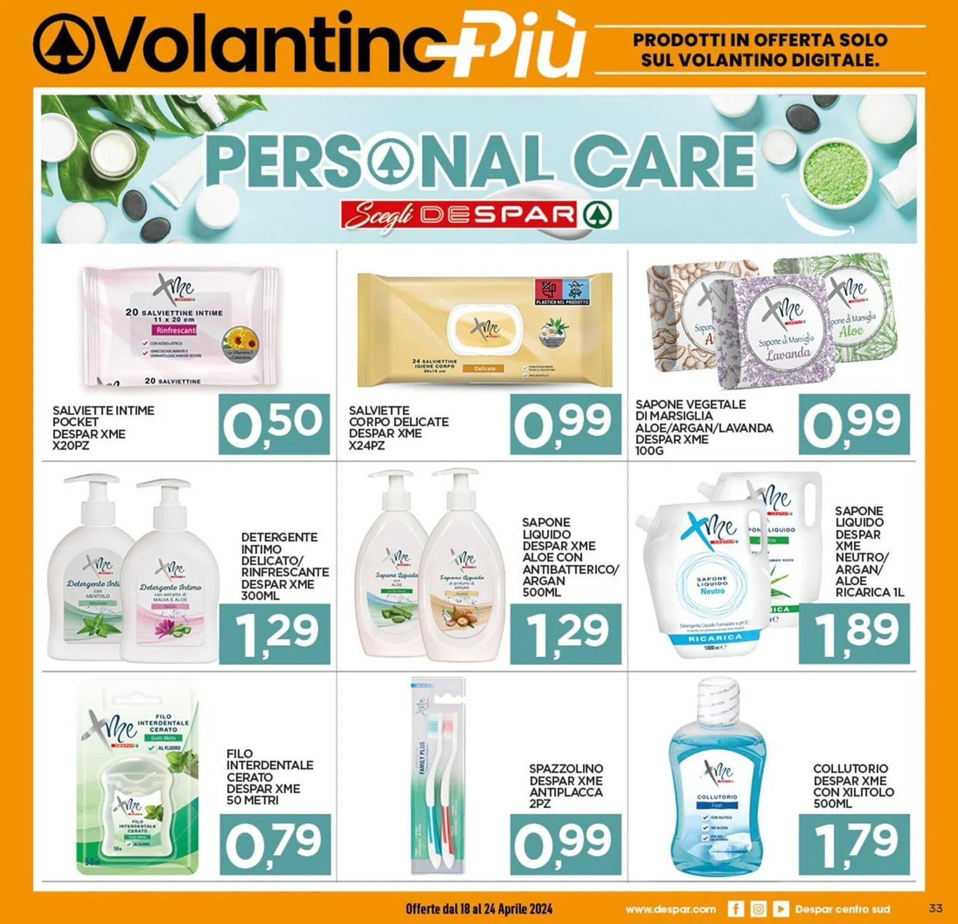Volantino Interspar da 18 aprile a 24 aprile di 2024 - Pagina del volantino 33